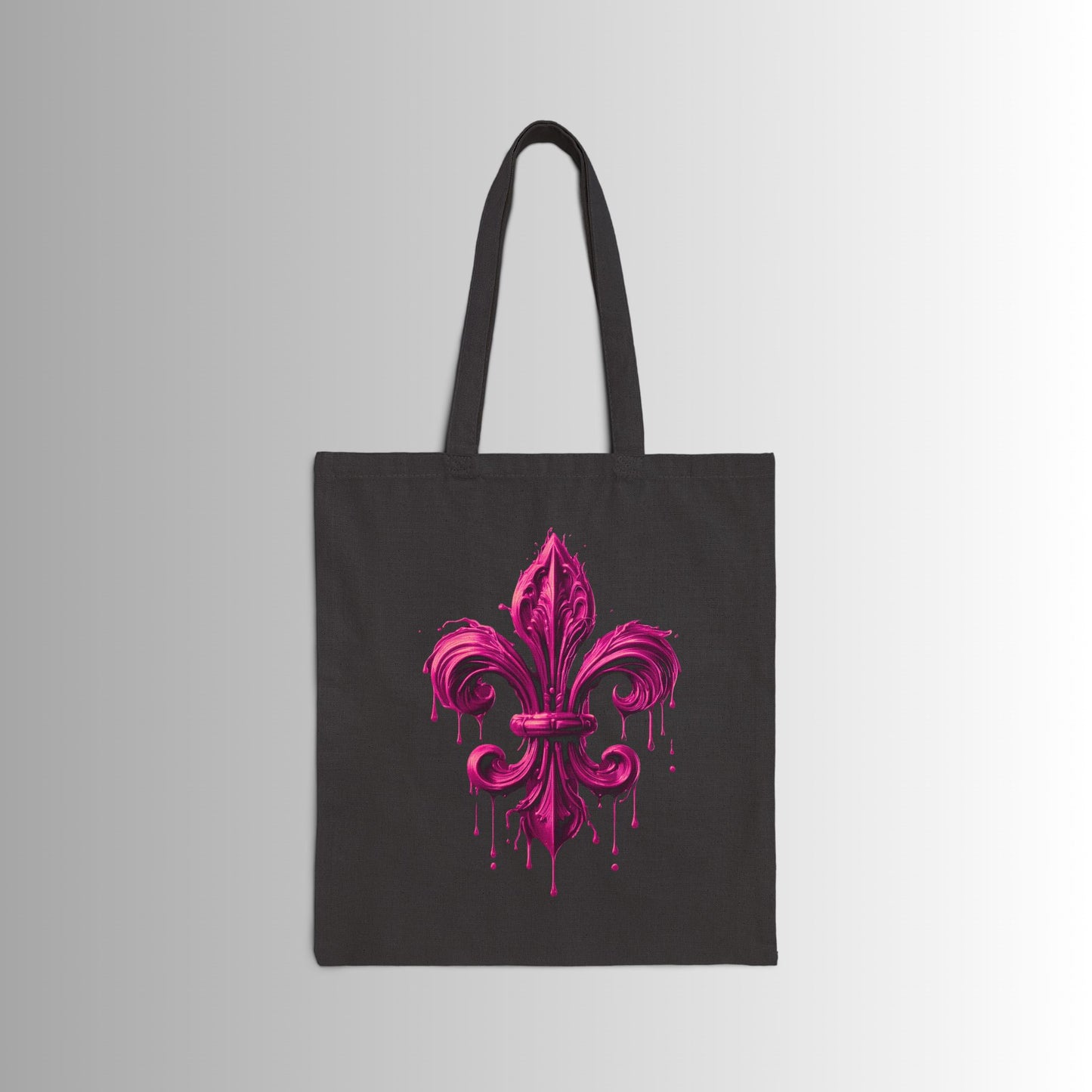 Immortal Bloodlines Gothic Tote Bag - Stylish Canvas Shopper for Art Lovers Pink Skull Rose (GCC)