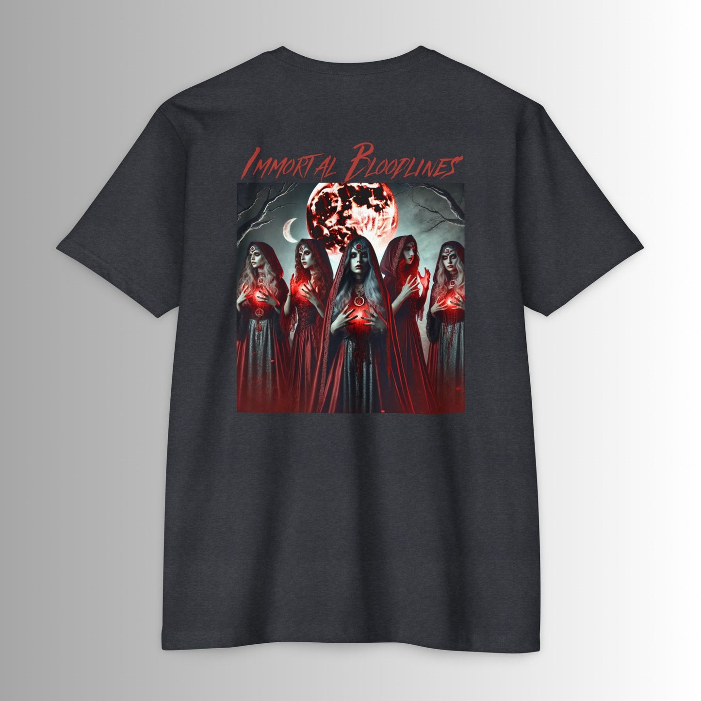 Immortal Bloodlines Halloween Jersey Tee - The Blood Moon Witches