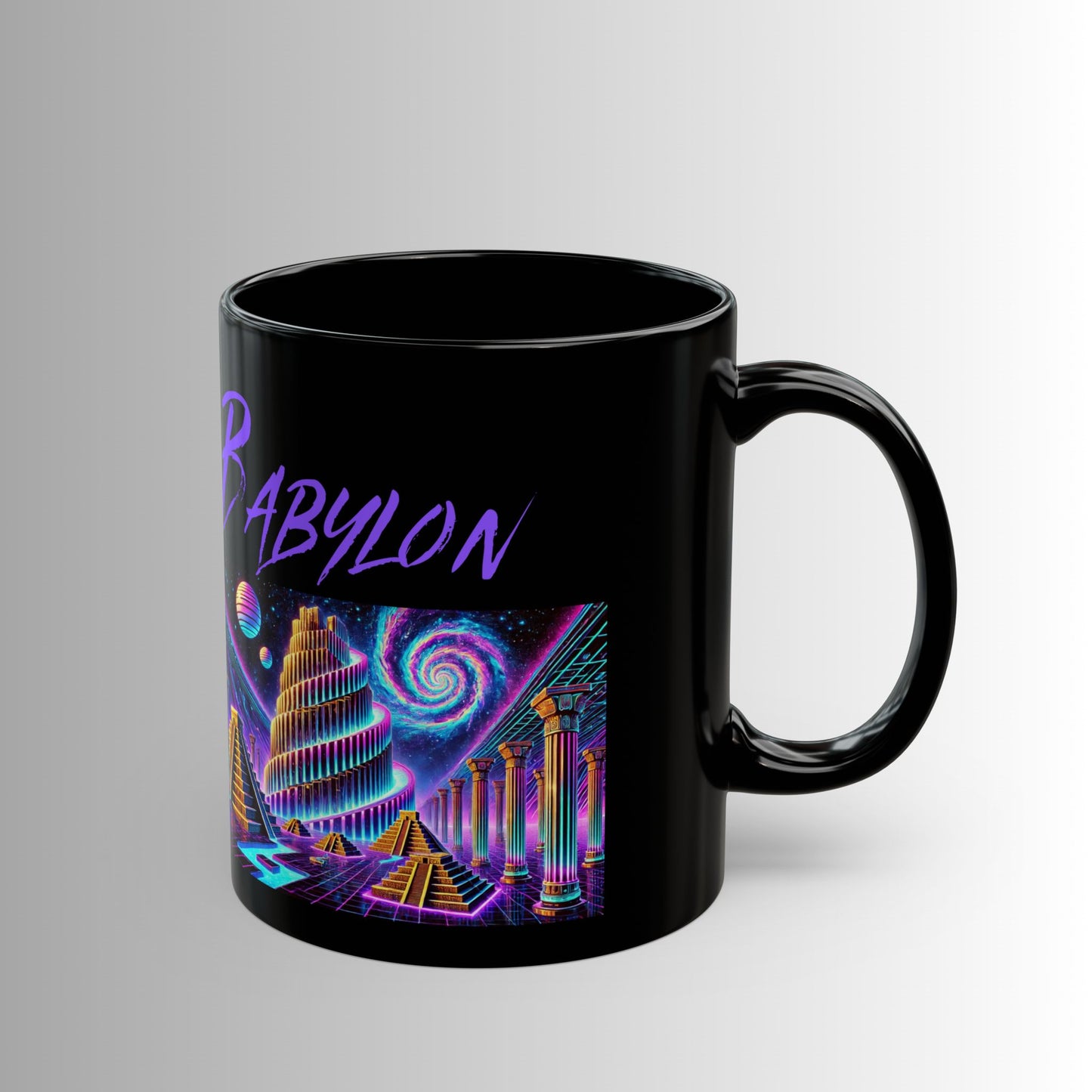 Immortal Bloodlines - Babylon Mug - Vibrant Graphic Coffee Cup for Mythology Lovers