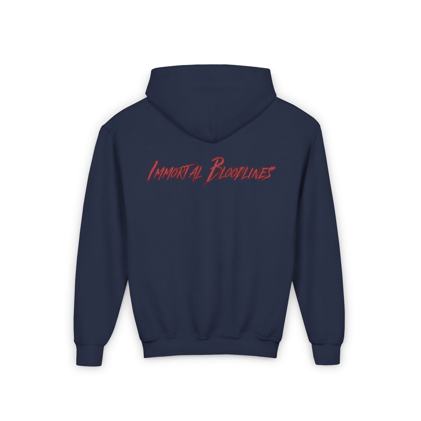 Youth Heavy Blend Hoodie - 'Immortal Bloodlines' Logo