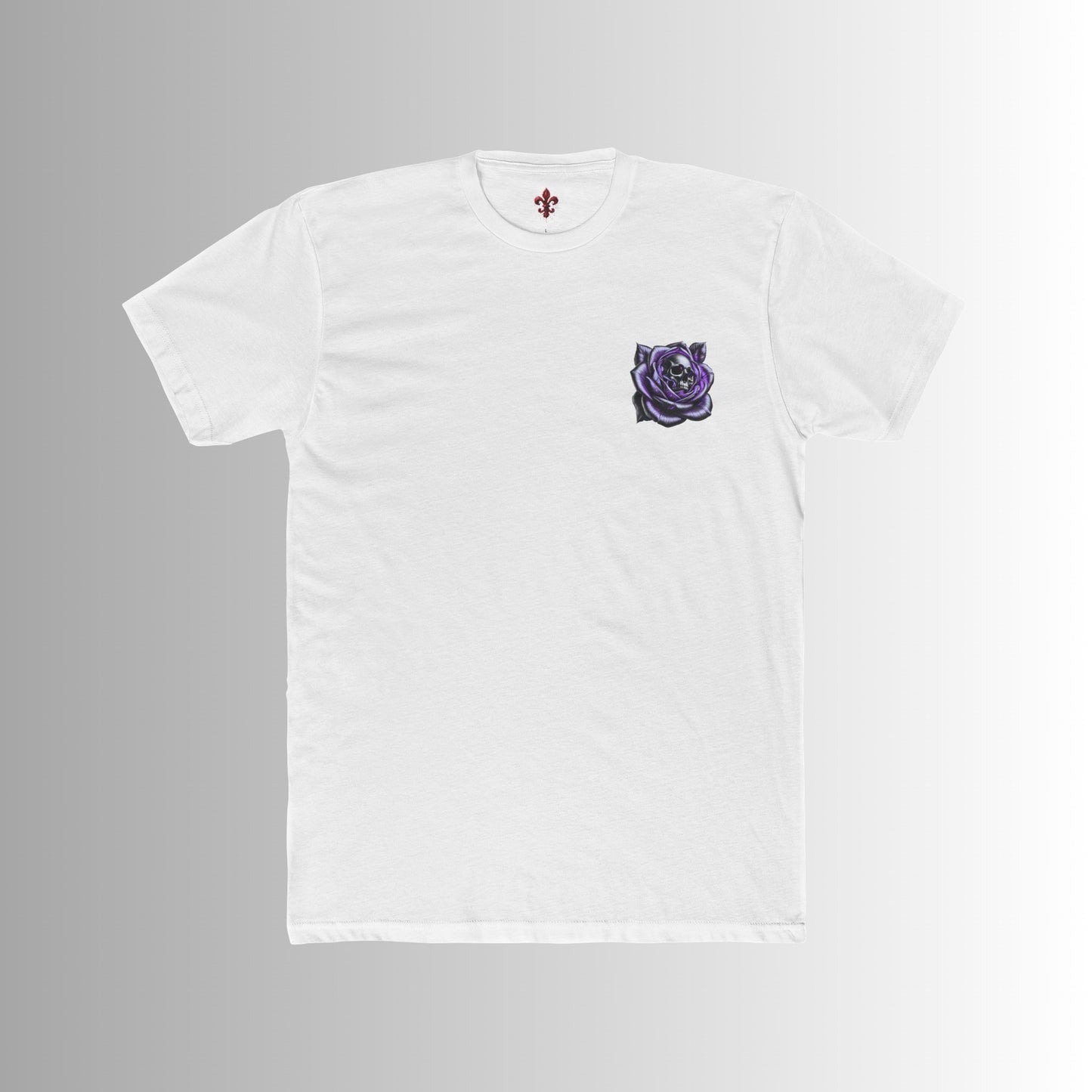 Skull Rose Logo - Purple