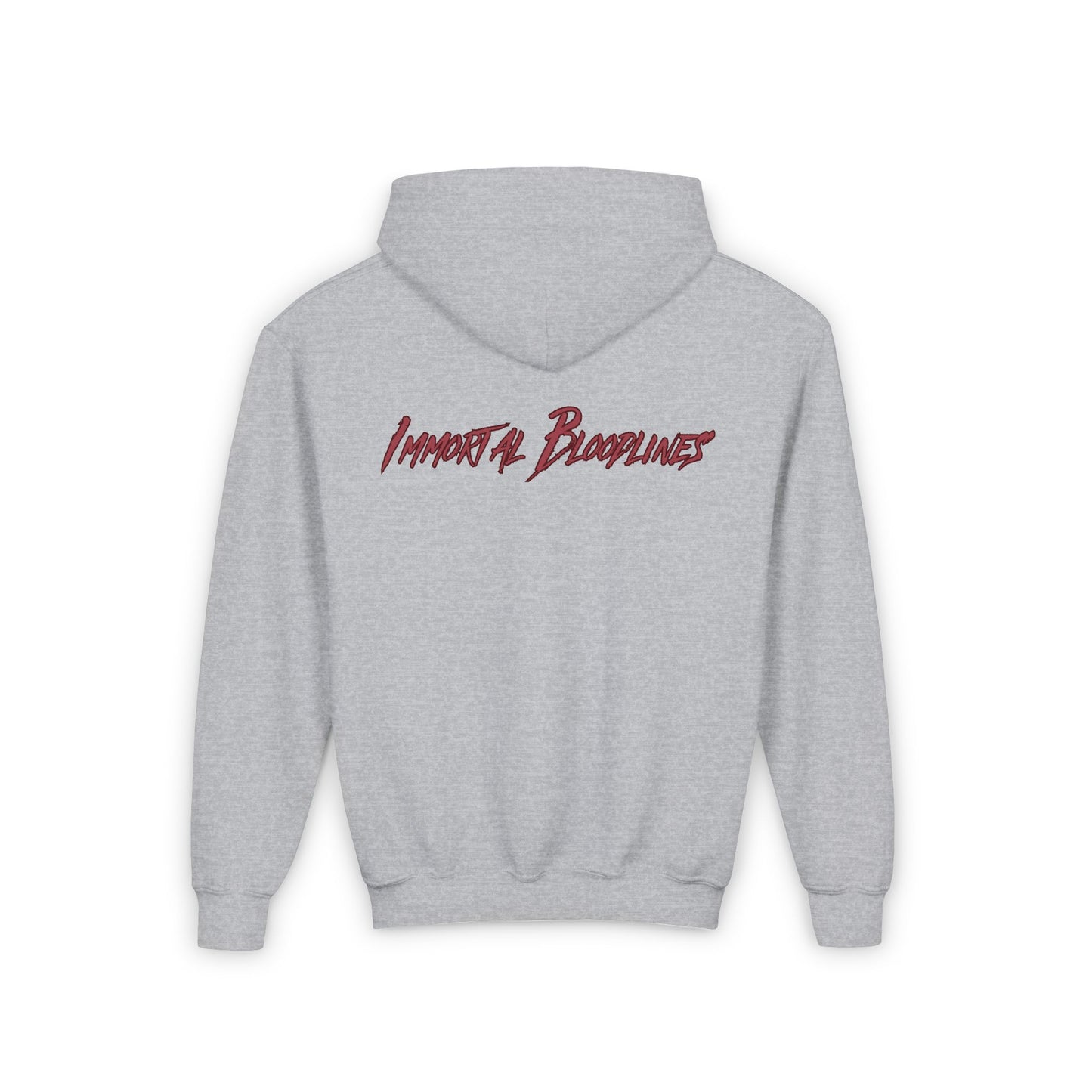 Youth Heavy Blend Hoodie - 'Immortal Bloodlines' Logo