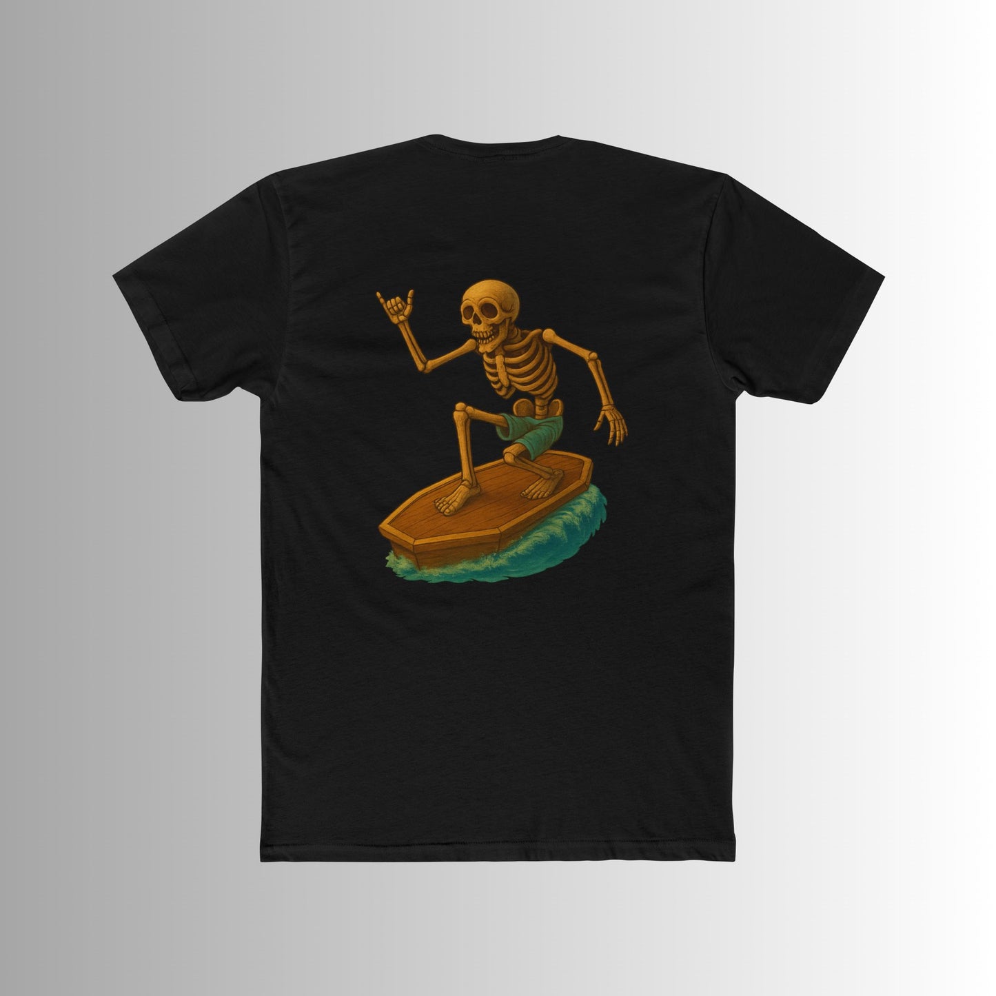 Immortal Bloodlines Logo - Large Surfer Skeleton