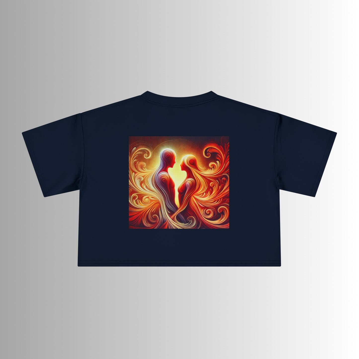 Eternal Flame - Cropped Tee - The Immortal Love Collection