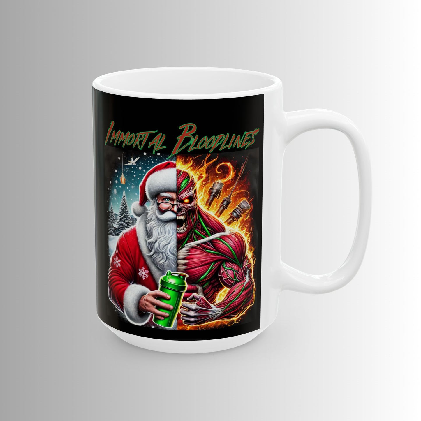 Immortal Bloodlines Jekyll and Hyde Gym Collection Santa Mug Special Edition - Mug - 11oz