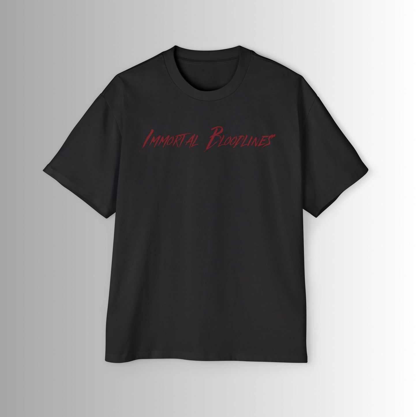 Oversized Tee - Immortal Bloodlines - Fleur de Lis Large Graphic Shirt (GCC)
