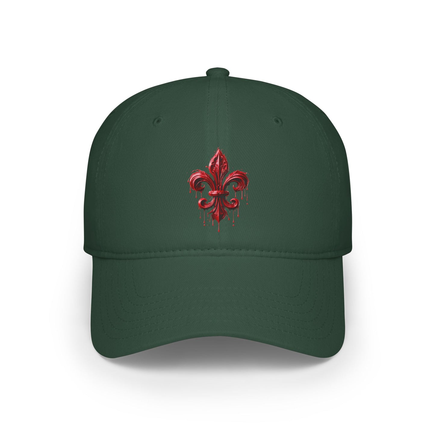 Low Profile Baseball Cap - Fleur De Lis