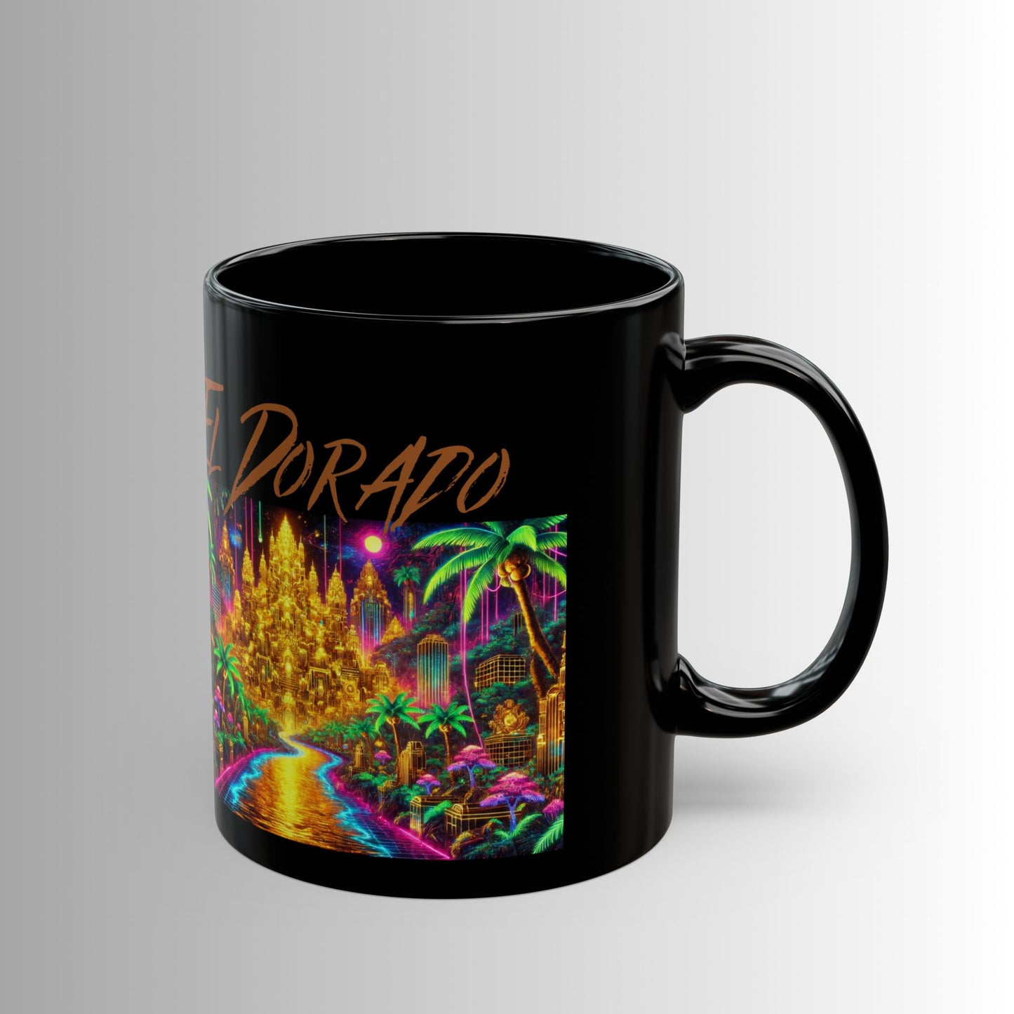Immortal Bloodlines - El Dorado Mug - Vibrant Graphic Coffee Cup for Mythology Lovers