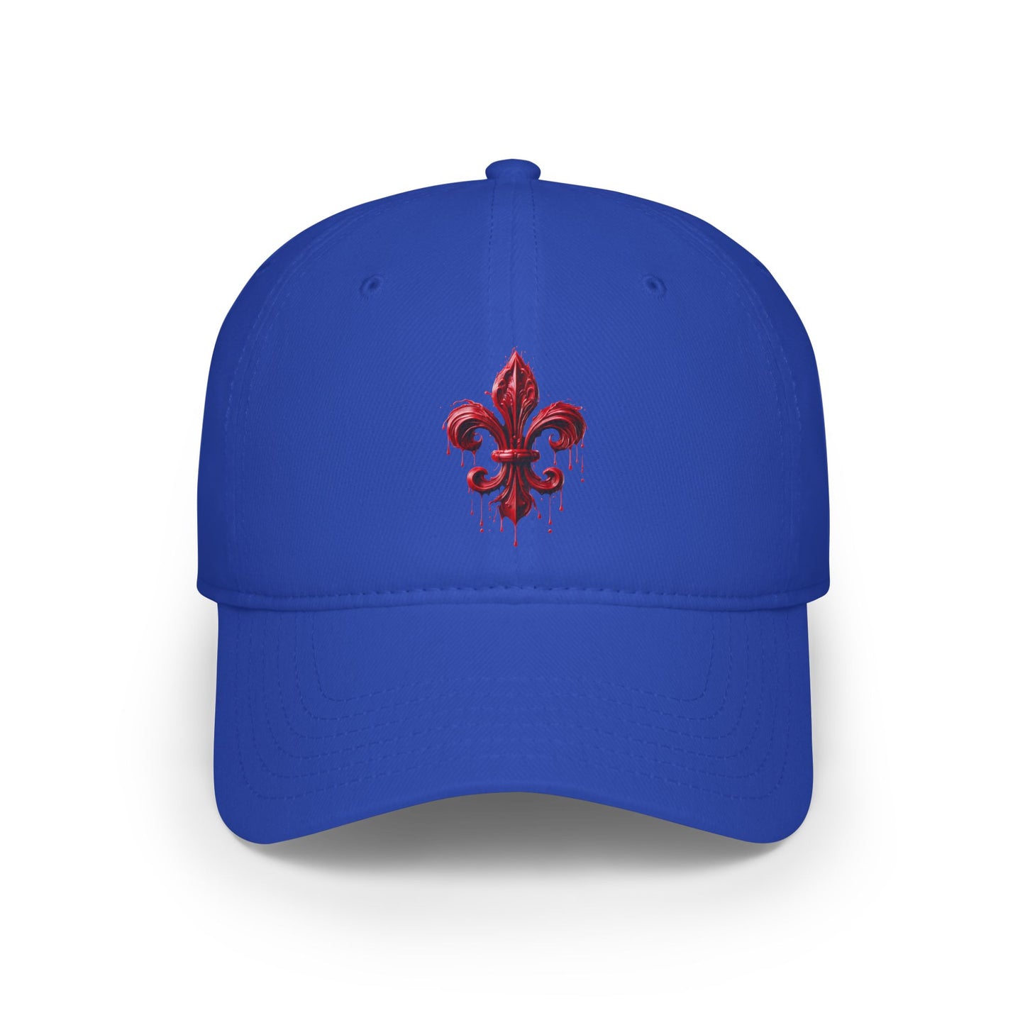 Low Profile Baseball Cap - Fleur De Lis
