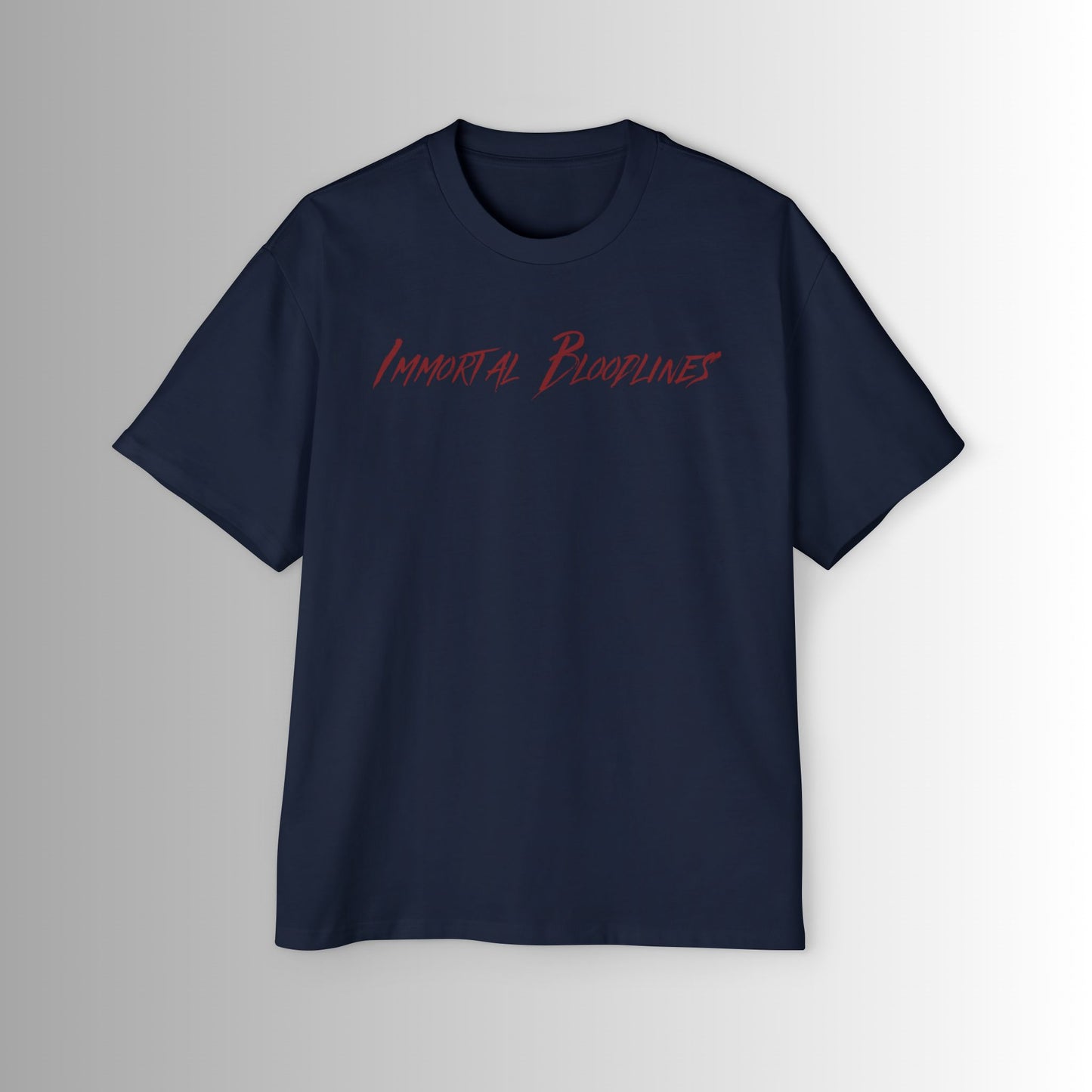 Oversized Tee - Immortal Bloodlines - Fleur de Lis Large Graphic Shirt