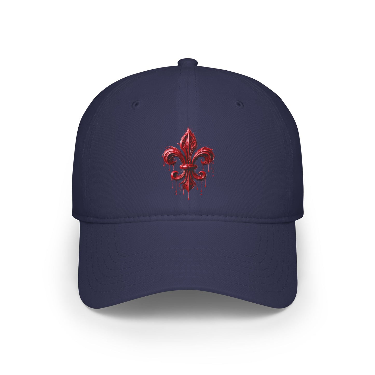 Low Profile Baseball Cap - Fleur De Lis