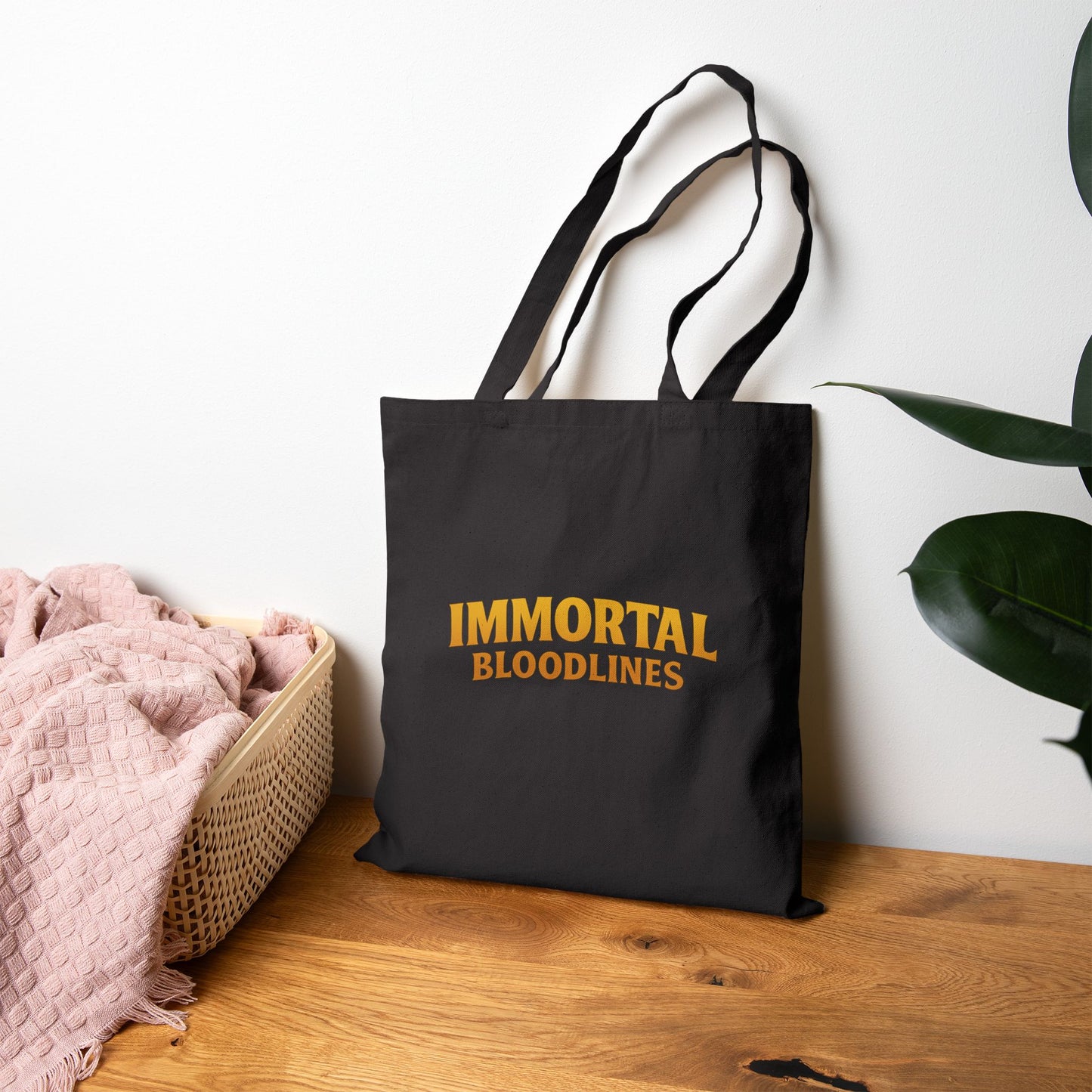 Immortal Bloodlines - Large Skeleton Surfer Tote Bag GCC