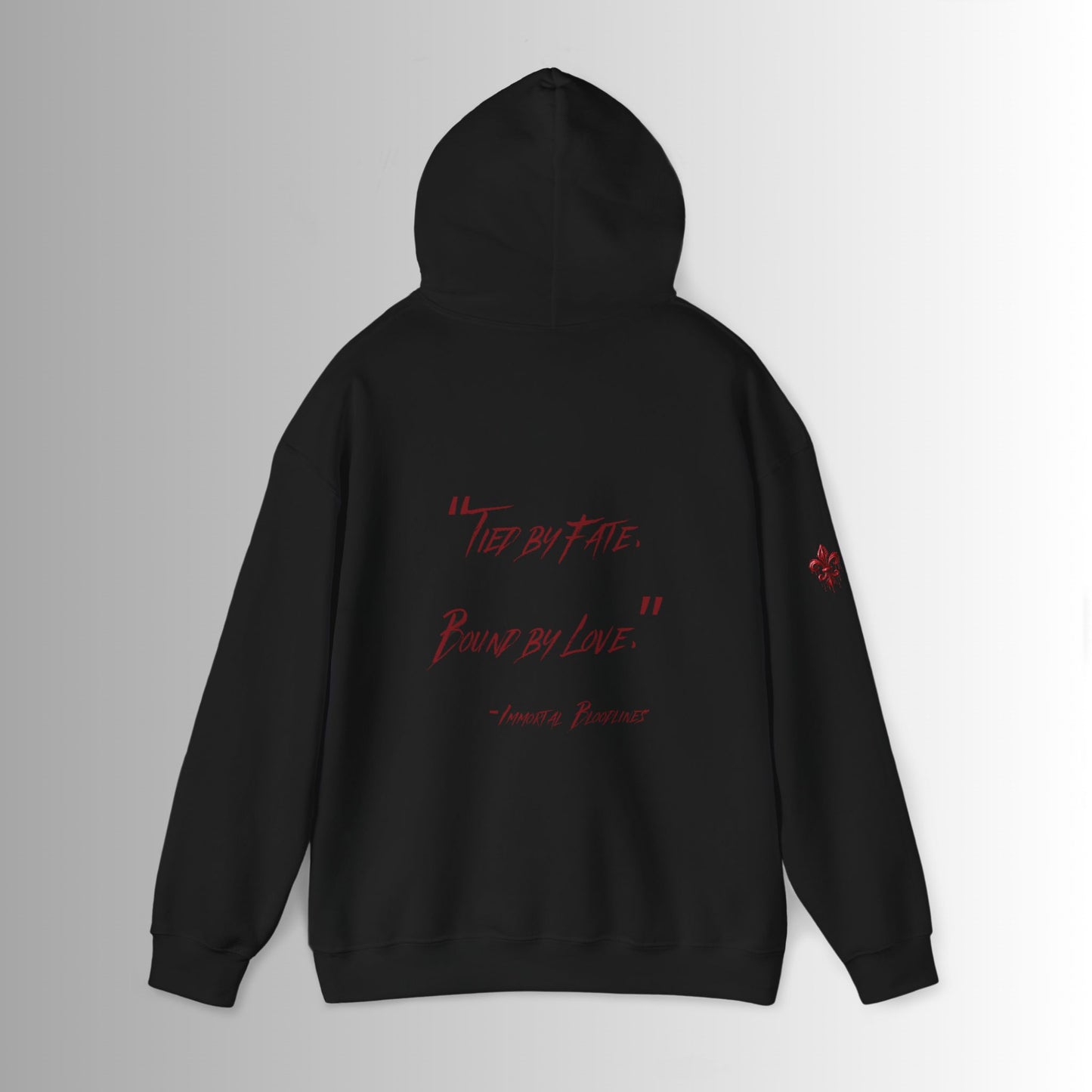 Fate & Love Unisex Hooded Sweatshirt - Heart Design