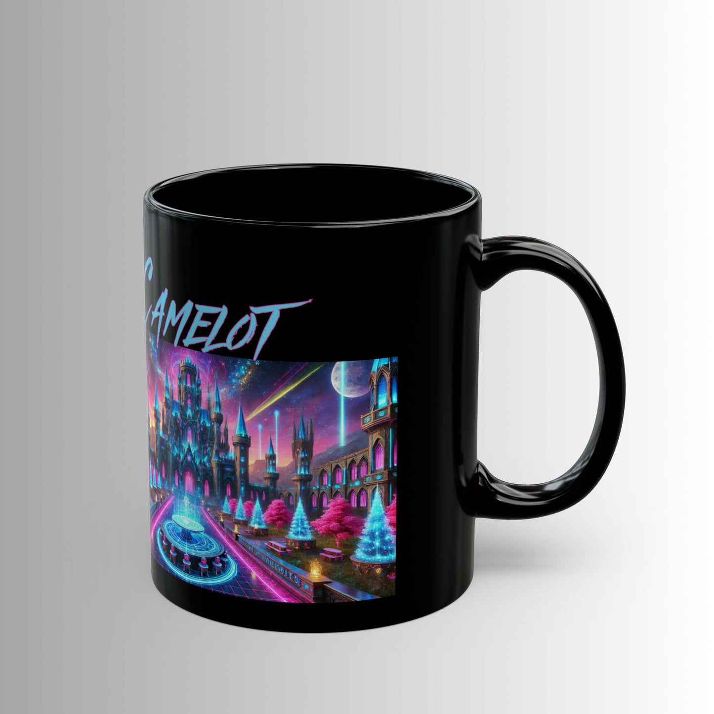 Immortal Bloodlines - Camelot Mug - Vibrant Graphic Coffee Cup for Mythology Lovers