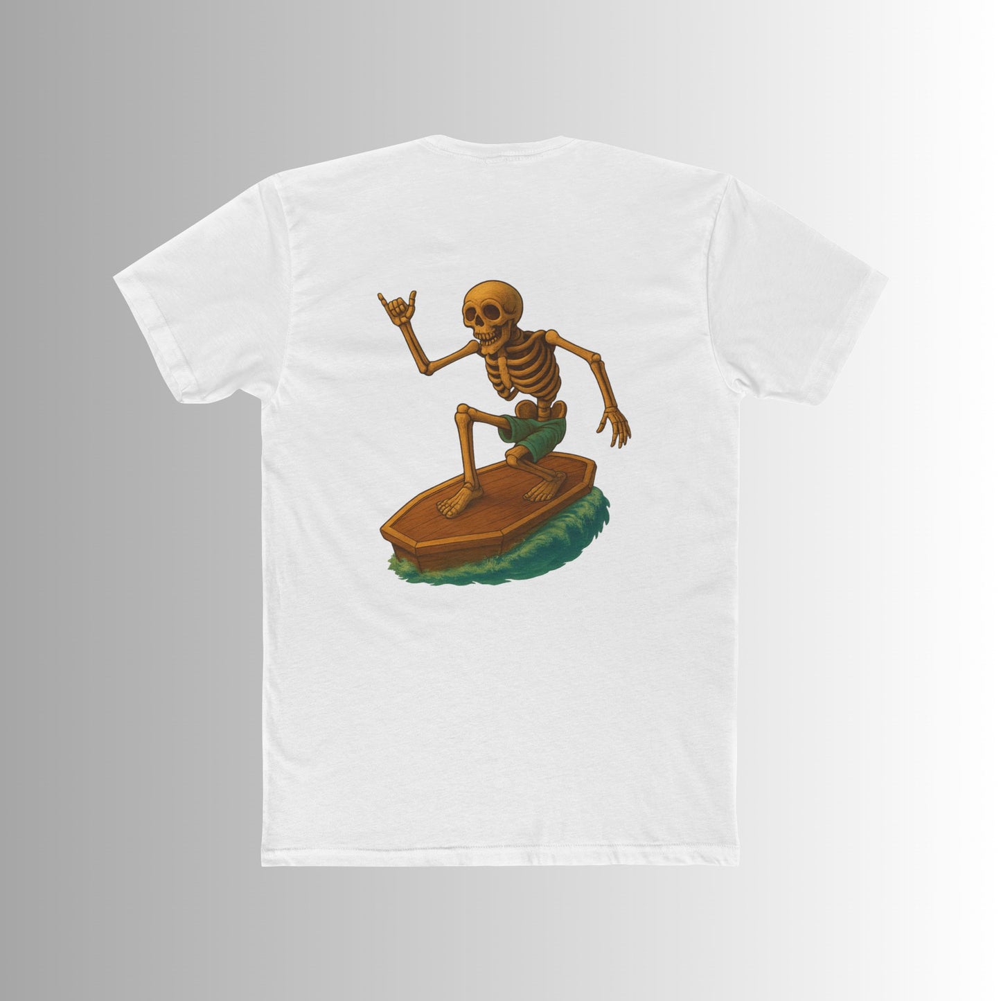 Immortal Bloodlines Logo - Large Surfer Skeleton