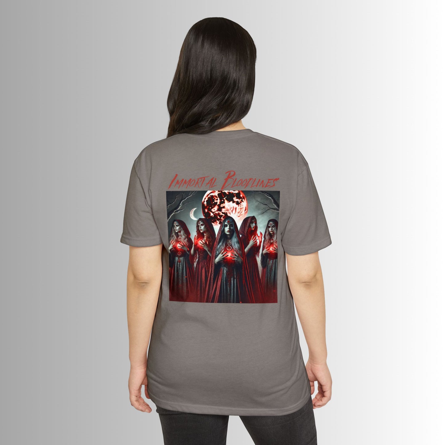 Immortal Bloodlines Halloween Jersey Tee - The Blood Moon Witches