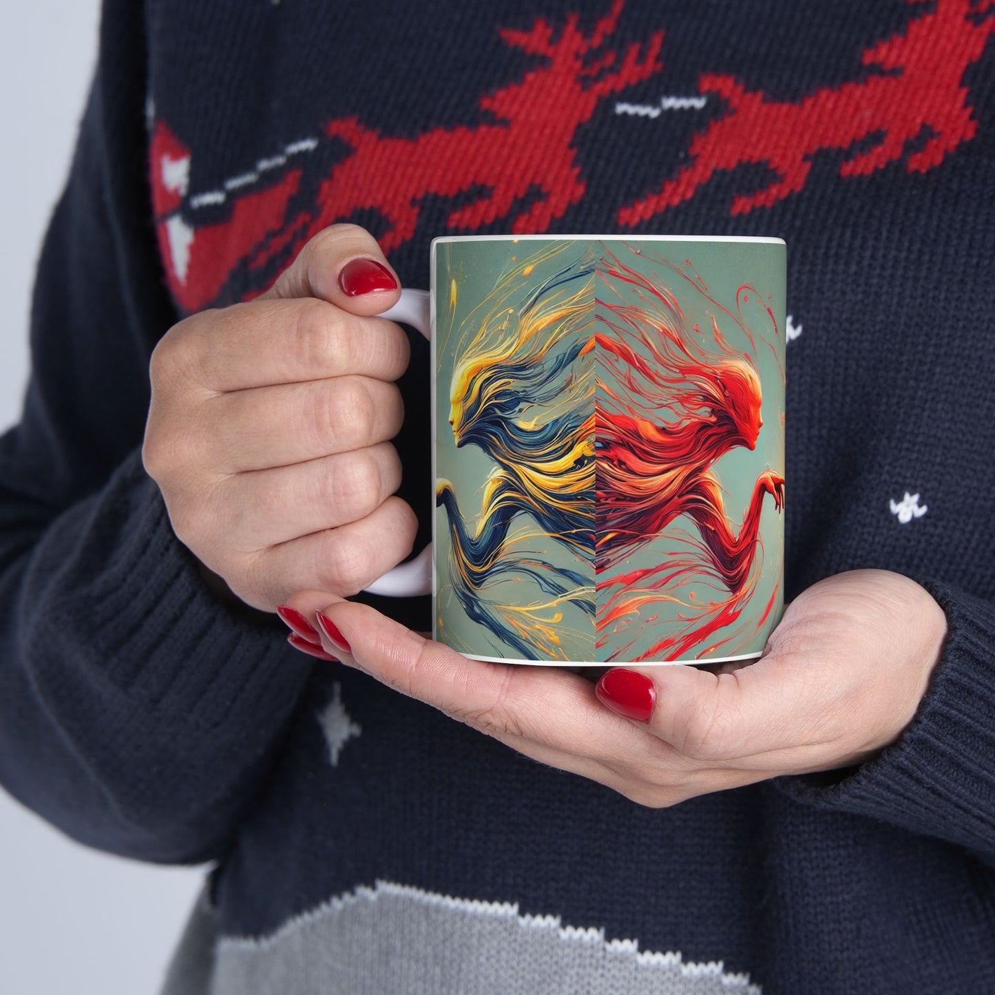 First Sparks - Immortal Love Collection - Unique 11oz & 15oz Love Design for Coffee & Tea Lovers