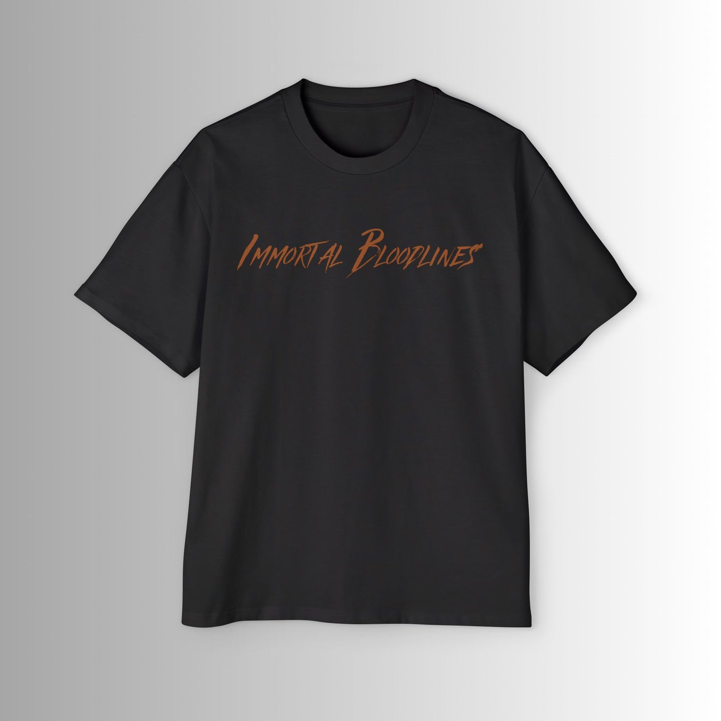 Immortal Bloodlines Men's Heavy Oversized Tee - El Dorado Graphic T-Shirt