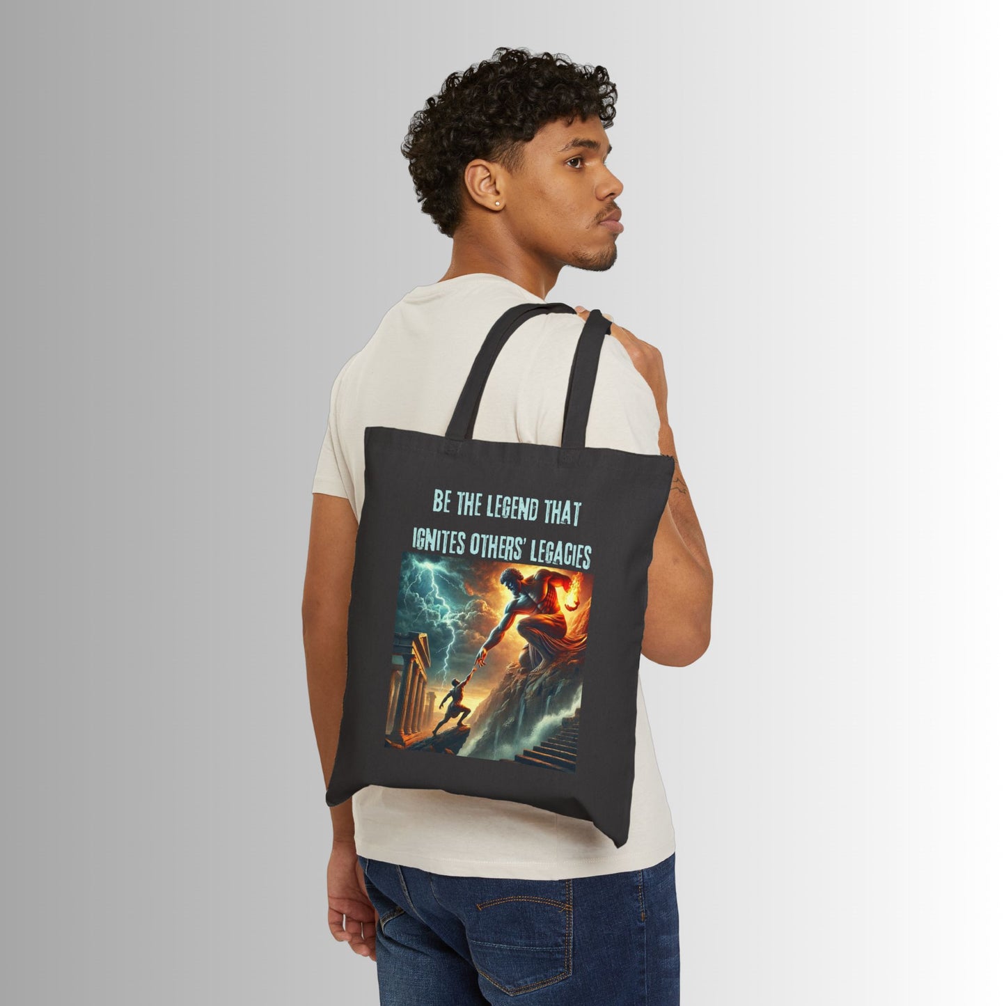 Legends of Leadership Immortal Bloodlines Tote Bag - Stylish Canvas Shopper for Art Lovers