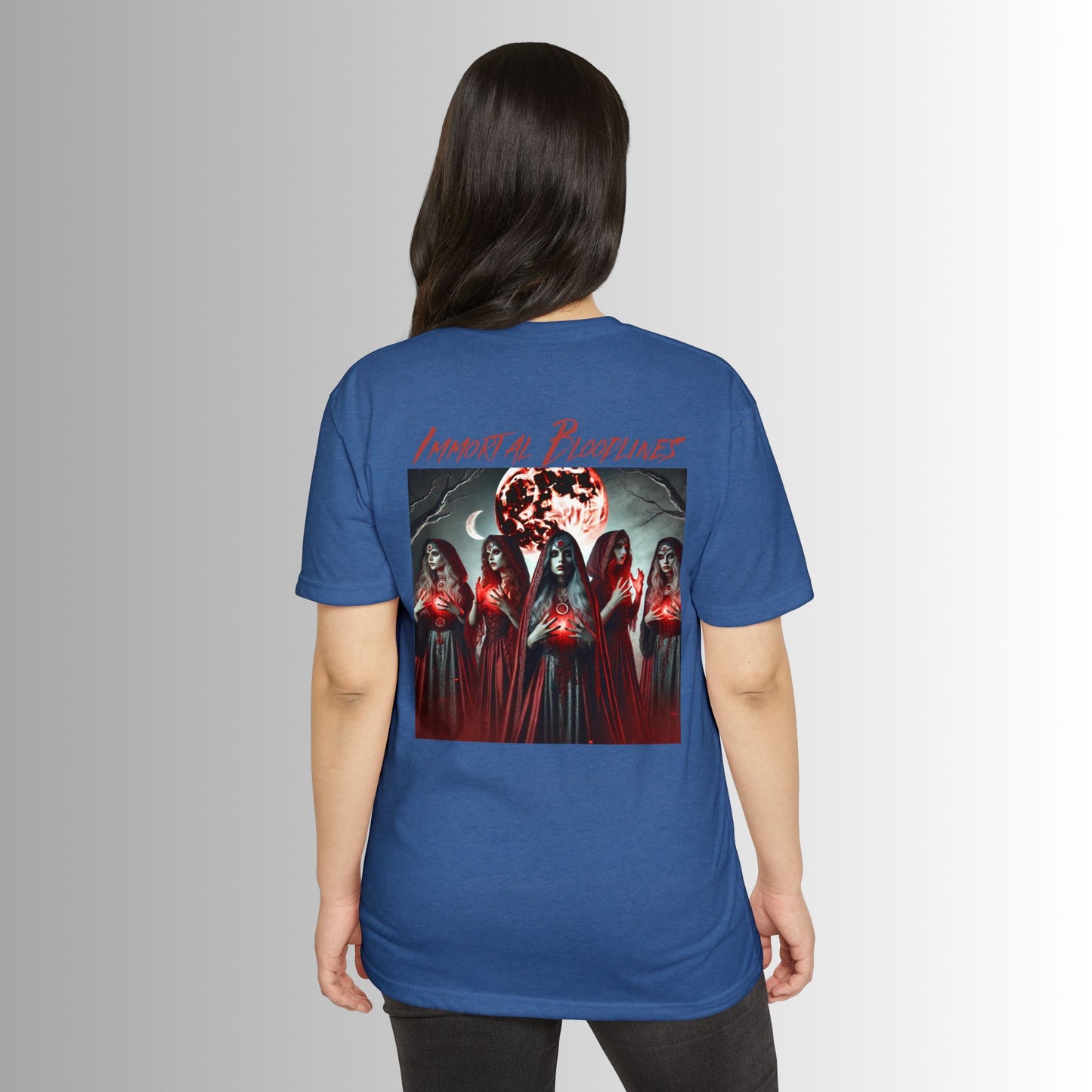 Immortal Bloodlines Halloween Jersey Tee - The Blood Moon Witches