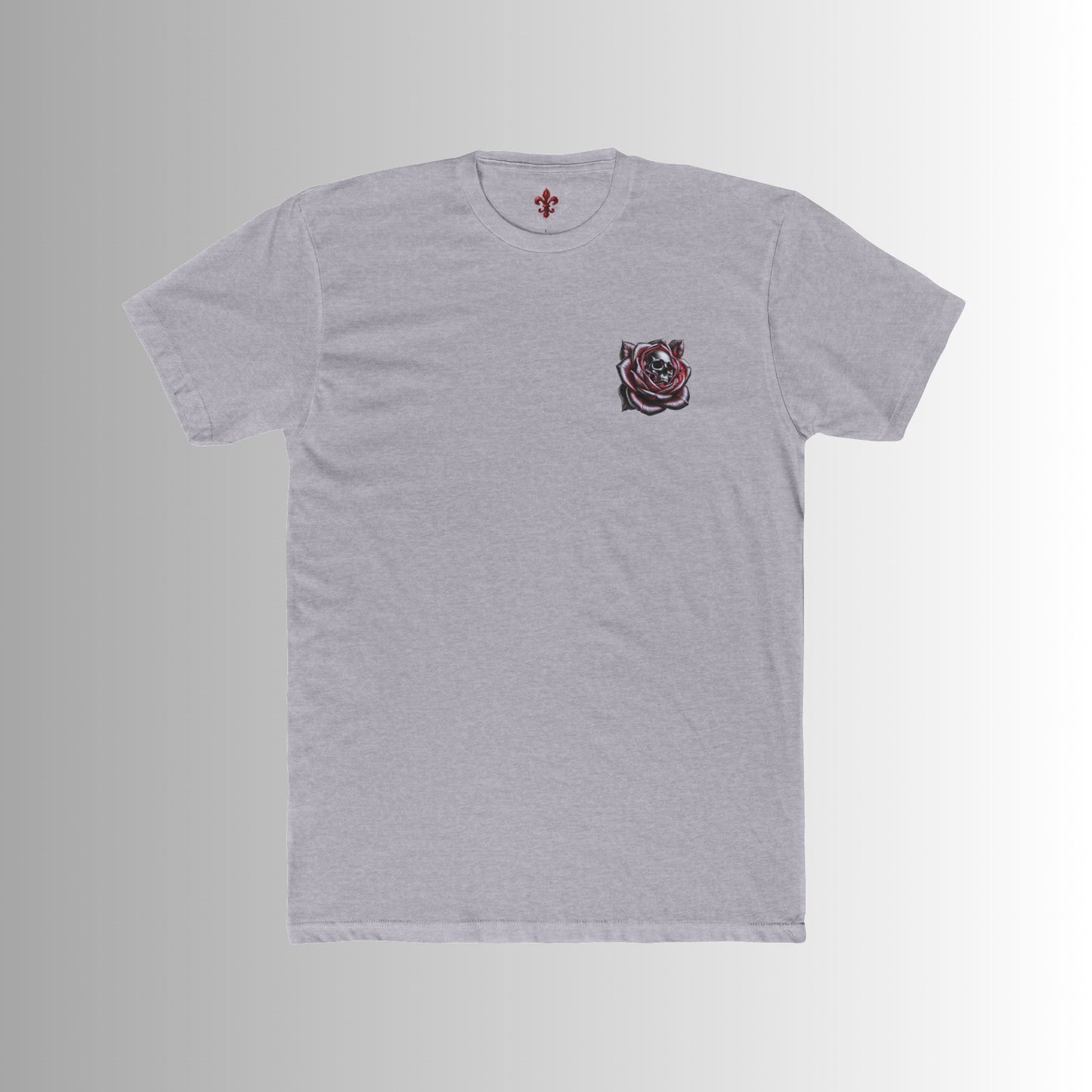 Skull Rose Logo - Red