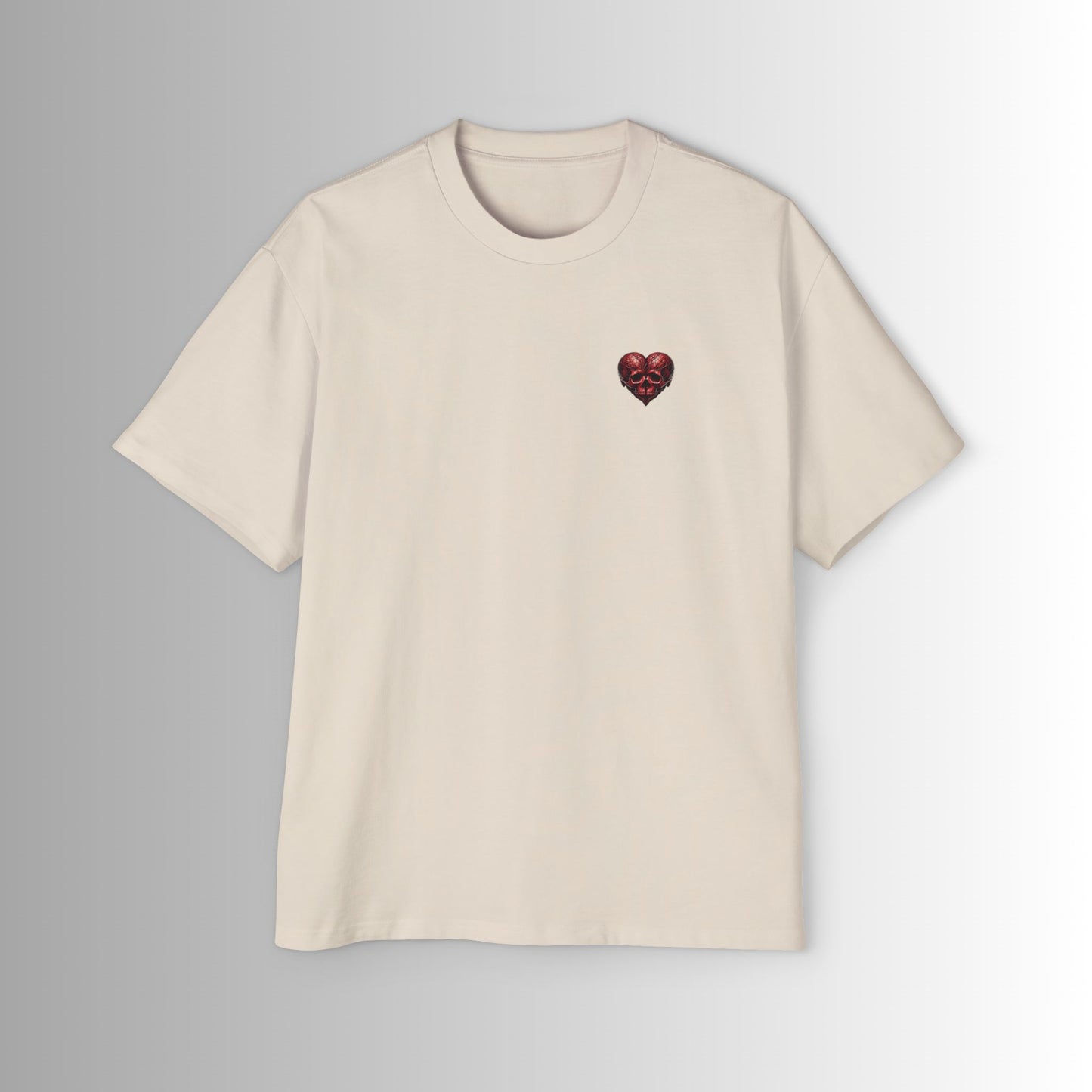 Men's Oversized Tee - Immortal Bloodlines - Tied by Fate, Bound by Love' Graphic Shirt
