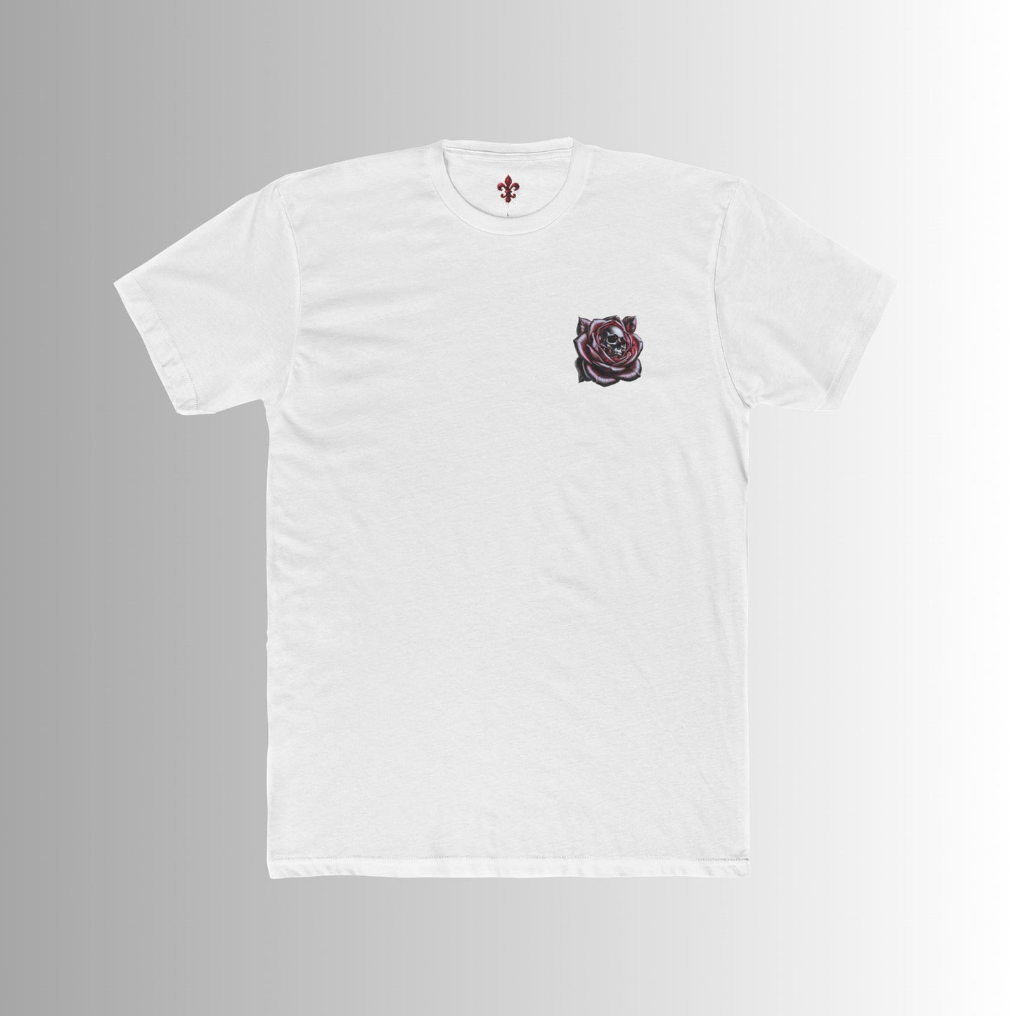 Skull Rose Logo - Red