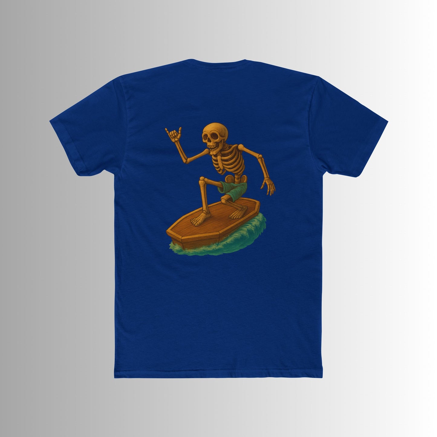 Immortal Bloodlines Logo - Large Surfer Skeleton