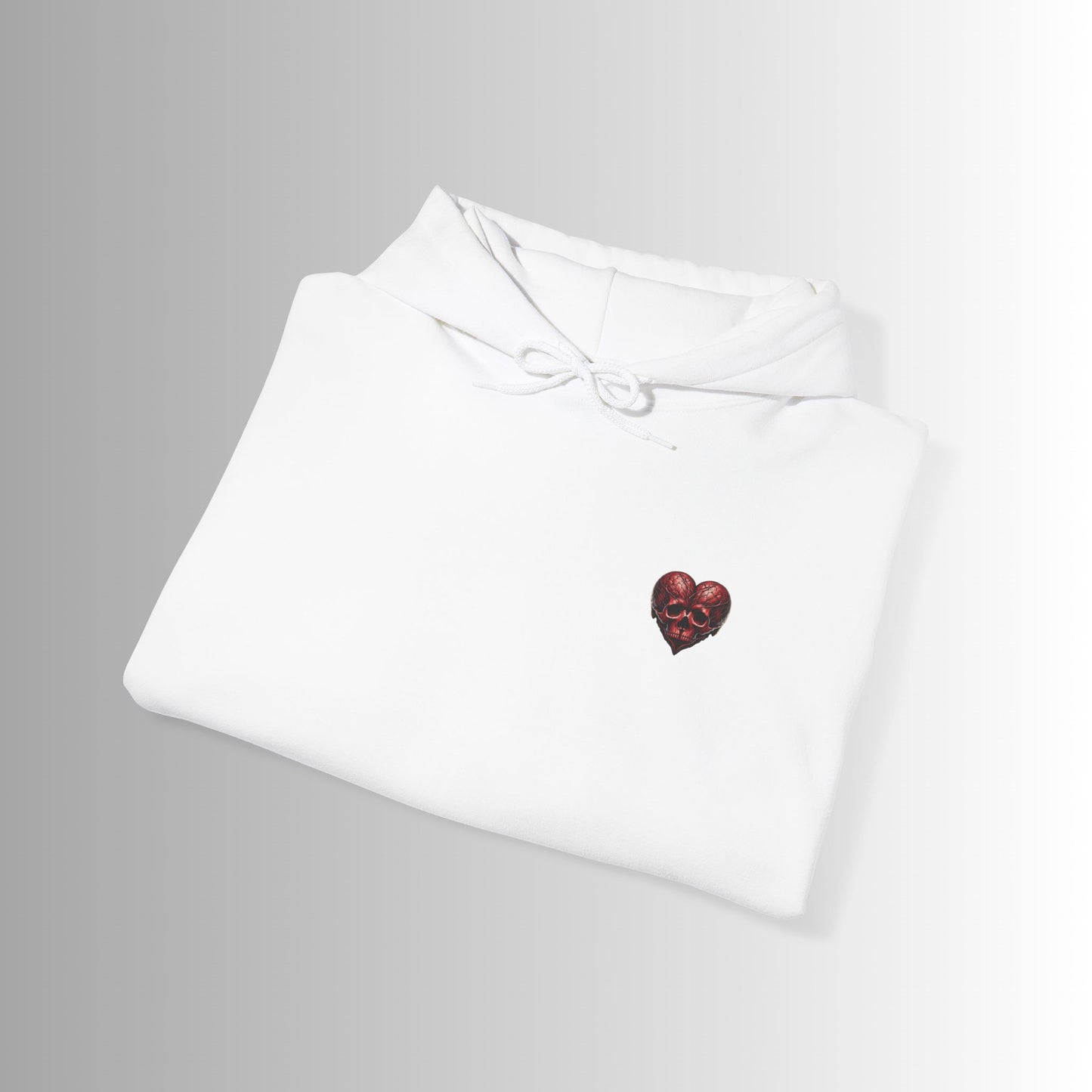 Fate & Love Unisex Hooded Sweatshirt - Heart Design