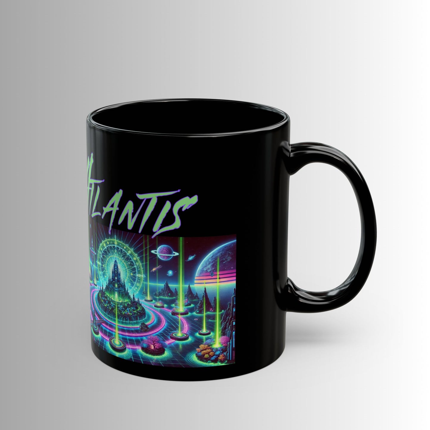 Immortal Bloodlines - Atlantis Mug - Vibrant Graphic Coffee Cup for Mythology Lovers