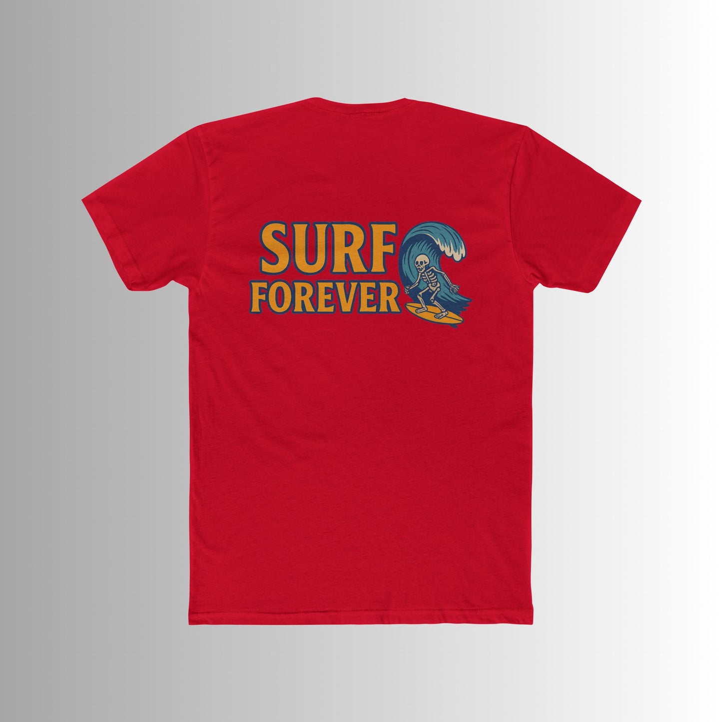 Surf Forever - Small Skeleton Summer Tee