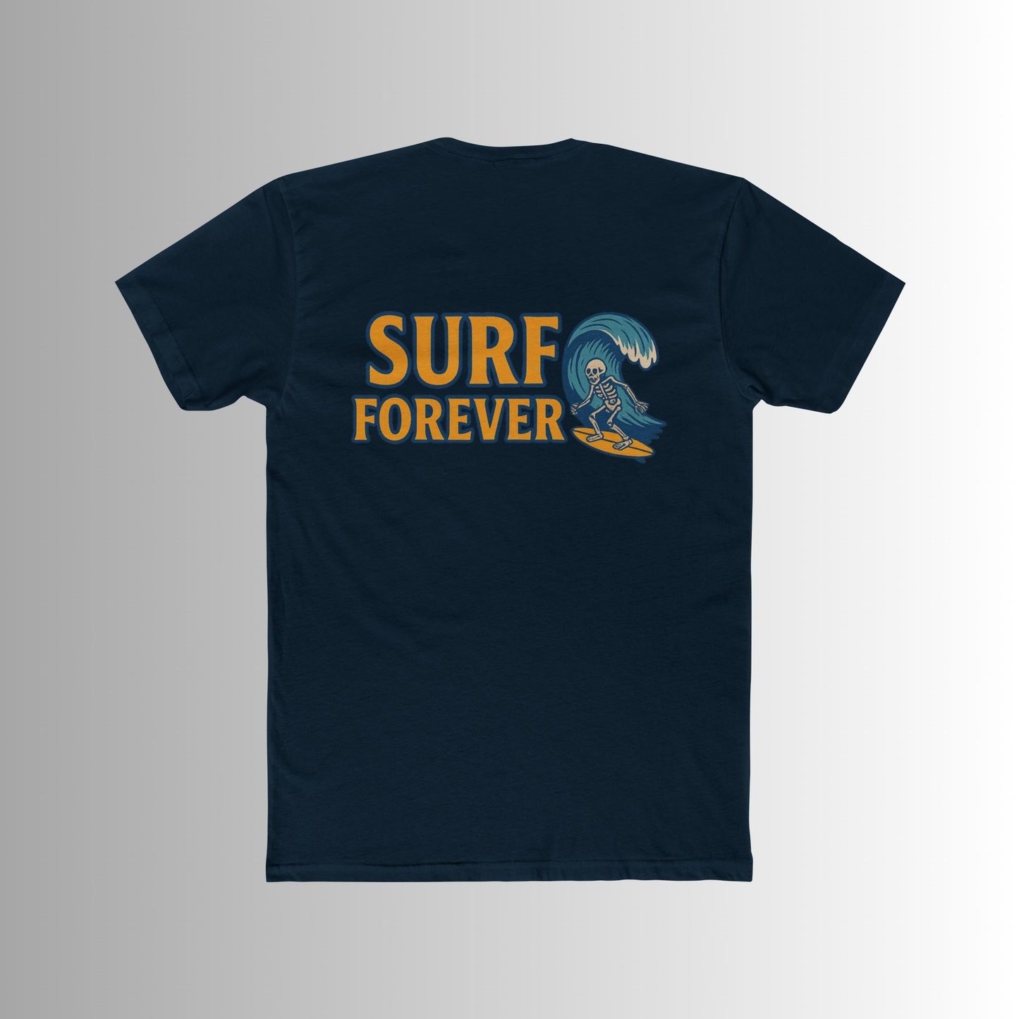 Surf Forever - Small Skeleton Summer Tee