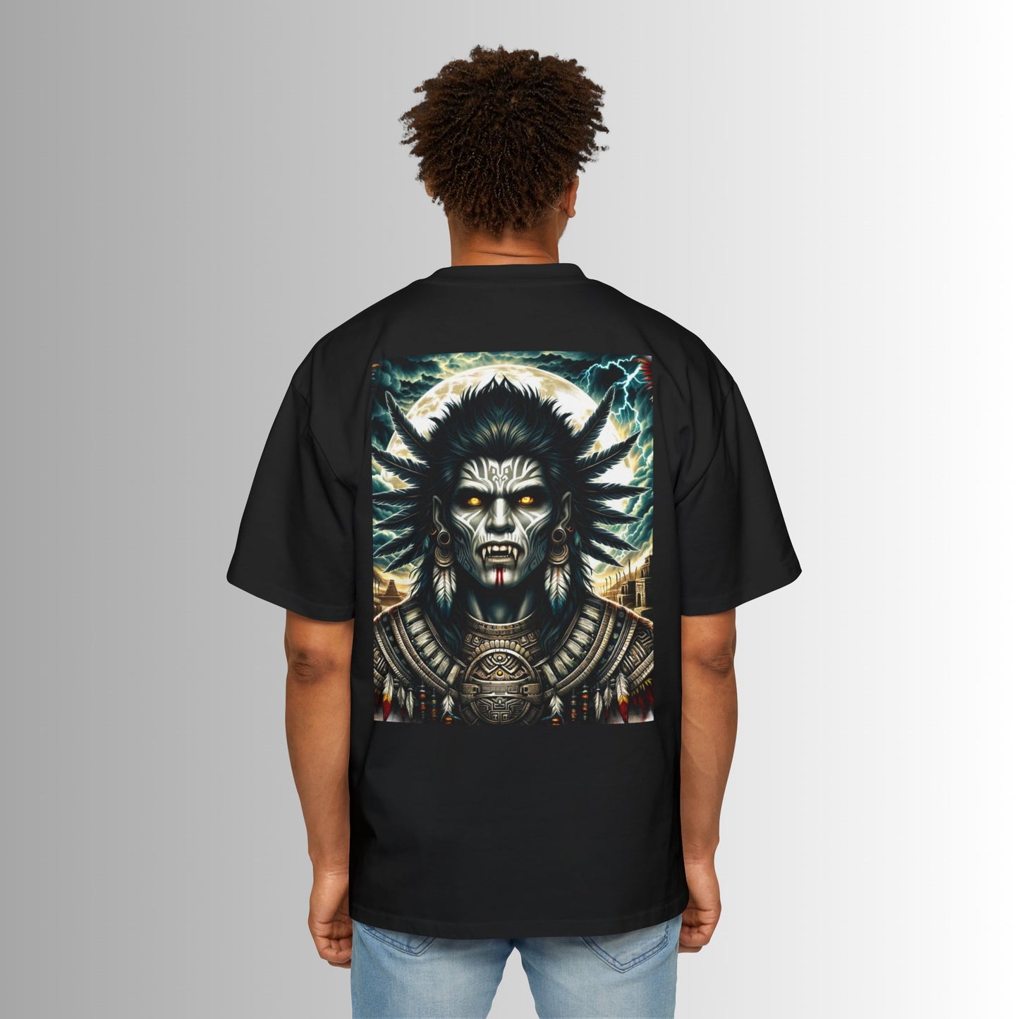 The Curse of the Tlacaelel Aztec Priests Collection - Oversized Tee
