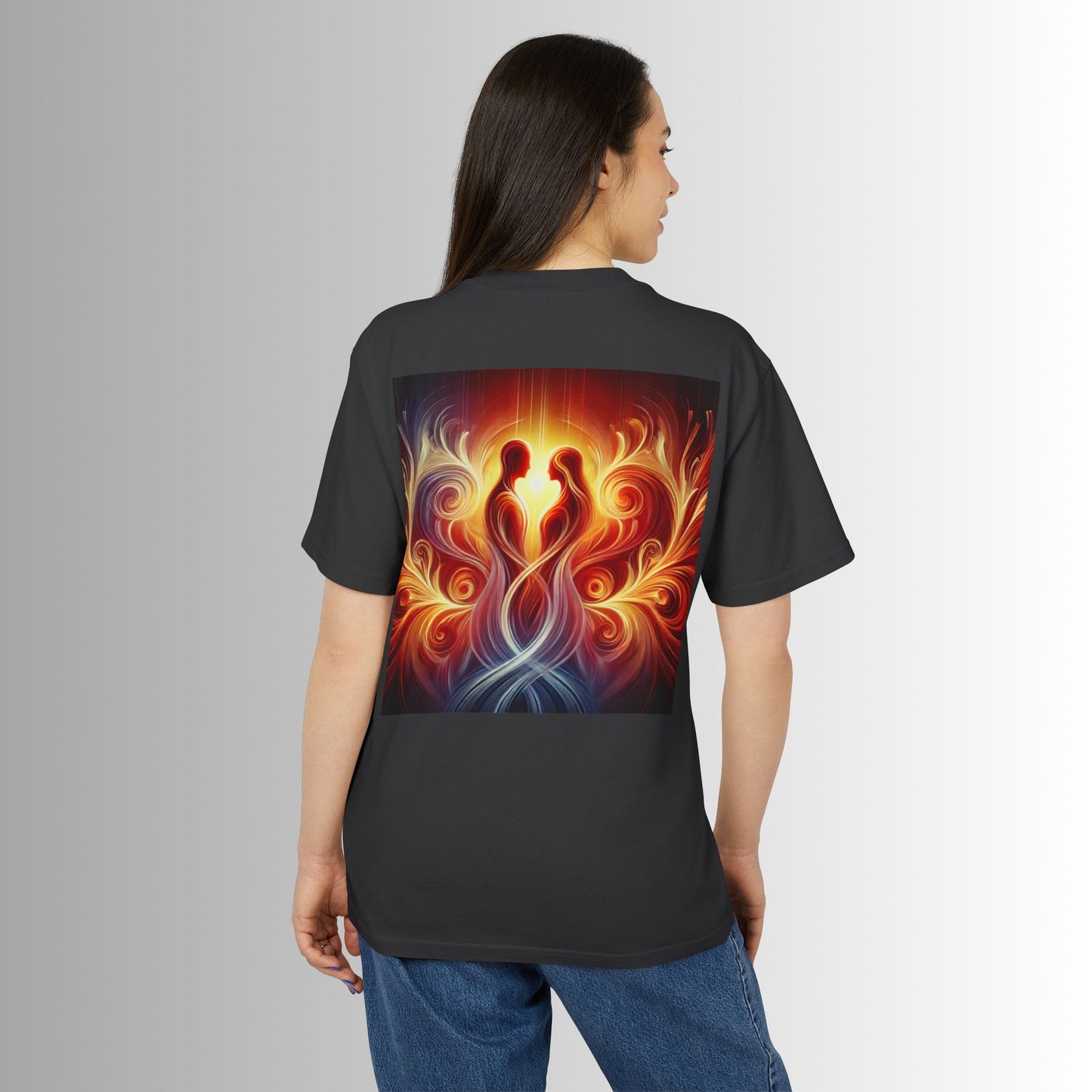 Eternal Flame - Oversized Tee - The Immortal Love Collection