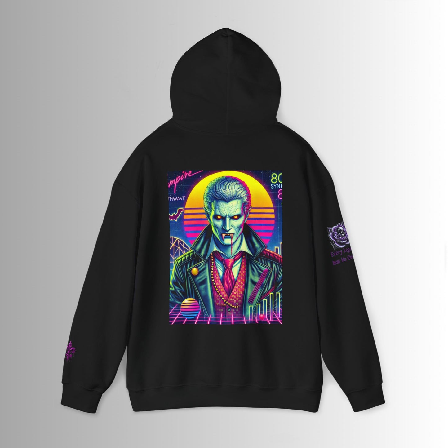 The Luminari Vampyrae Collection - Synthwave Supernatural Hoodies
