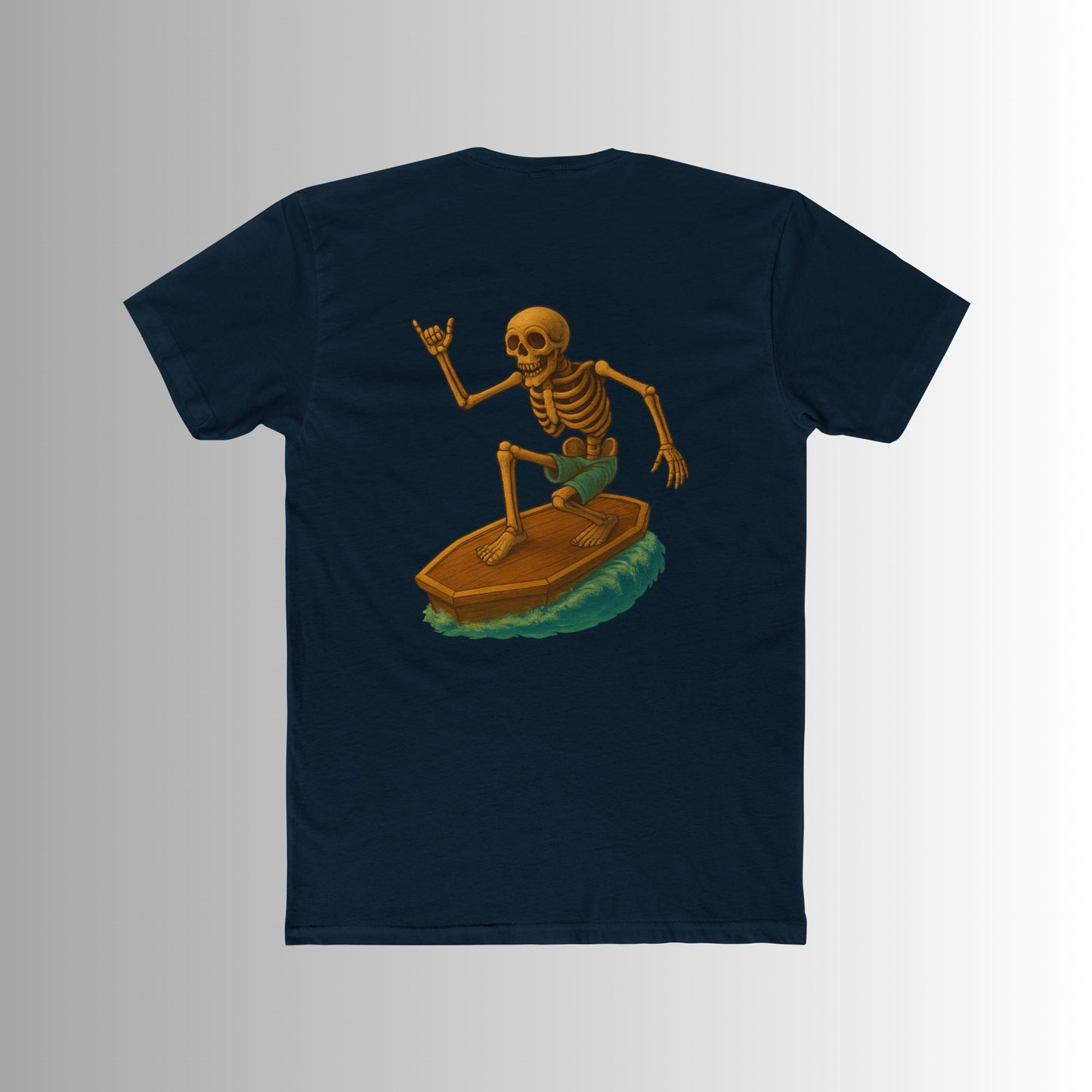 Immortal Bloodlines Logo - Large Surfer Skeleton