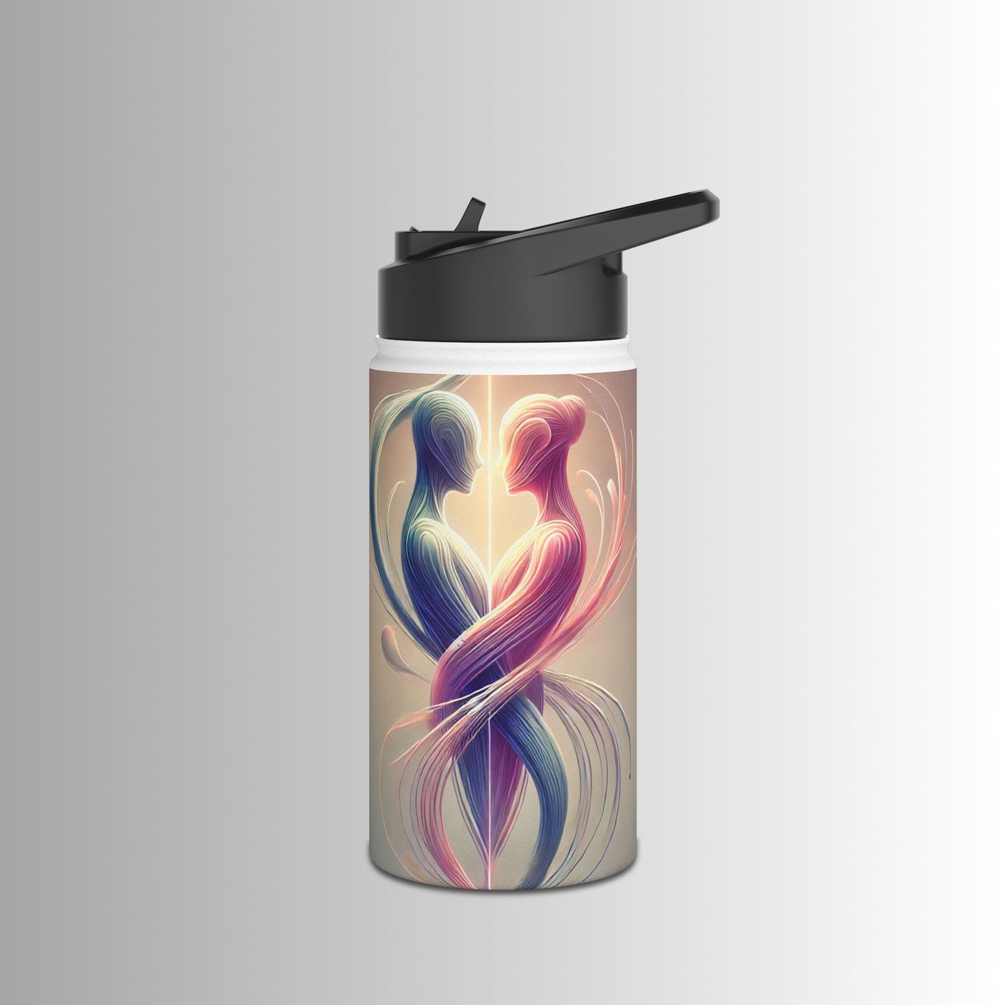 Bound by Love - Stainless Steel Water Bottle, Standard Lid - The Immortal Love Collection
