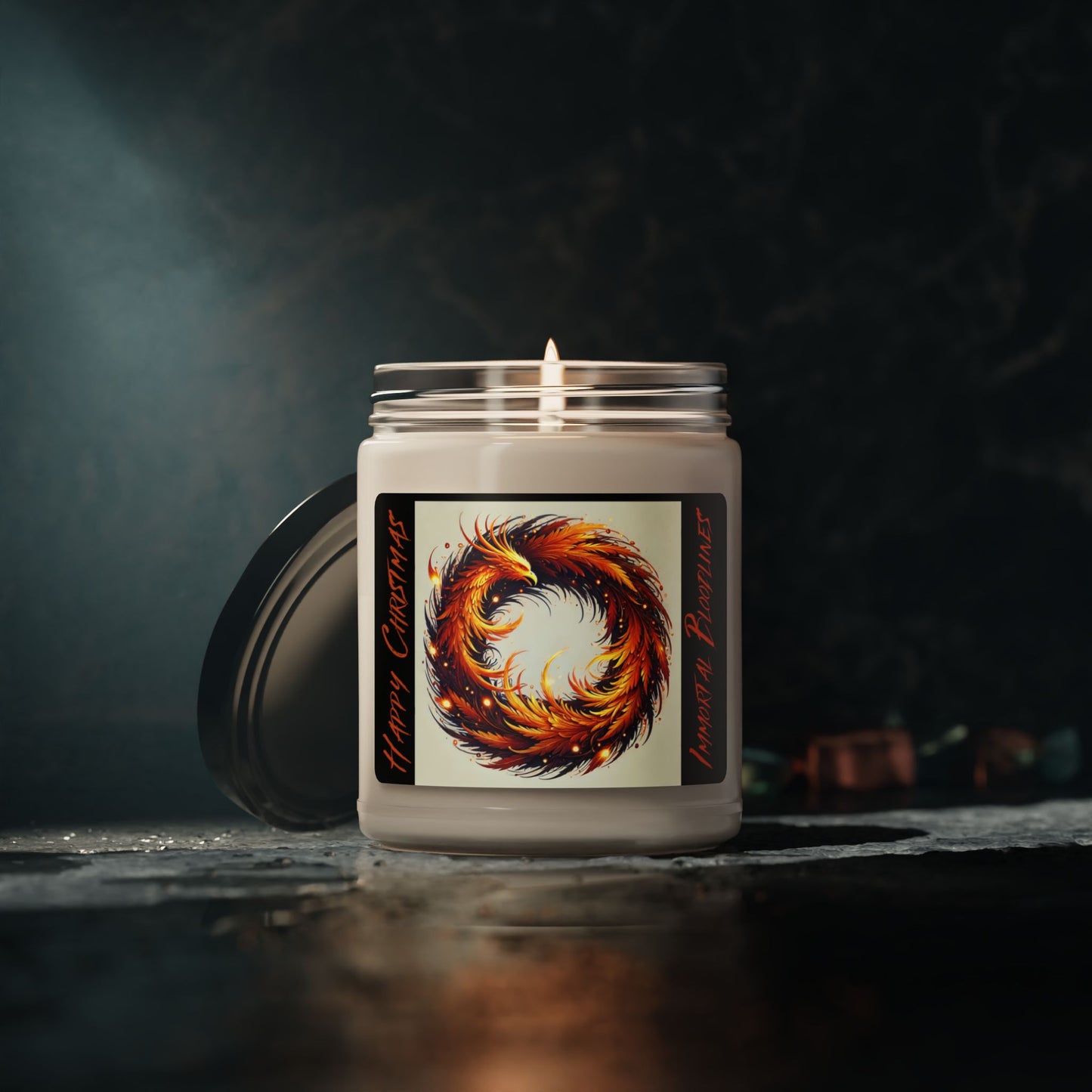 Immortal Bloodlines Phoenix Wreath - Scented Soy Candle