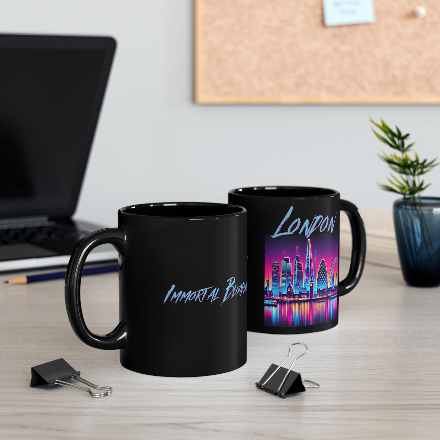Immortal Bloodlines - London Mug - Vibrant Graphic Coffee Cup for Mythology Lovers