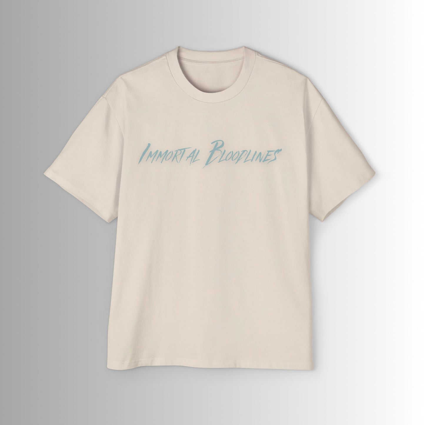 Immortal Bloodlines Men's Heavy Oversized Tee - Petra Graphic T-Shirt