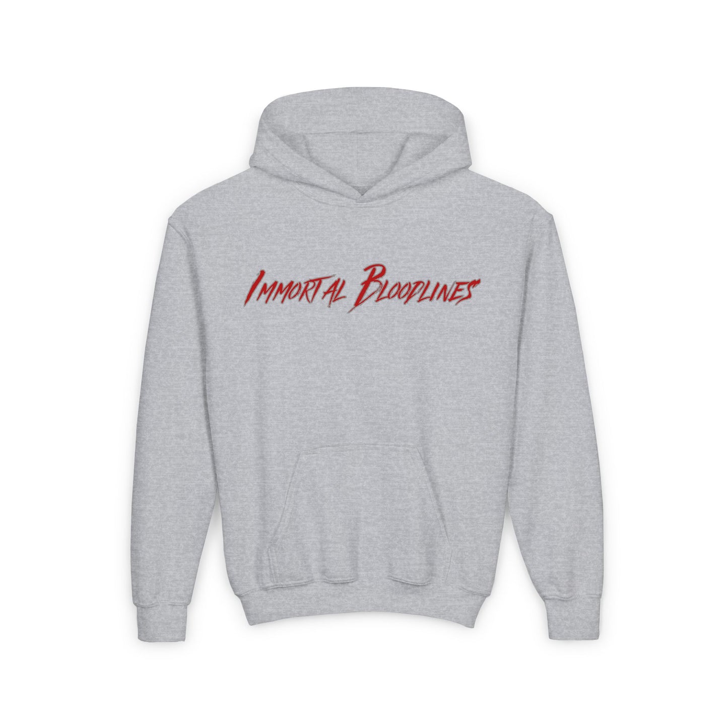 Youth Heavy Blend Hoodie - 'Immortal Bloodlines' Logo
