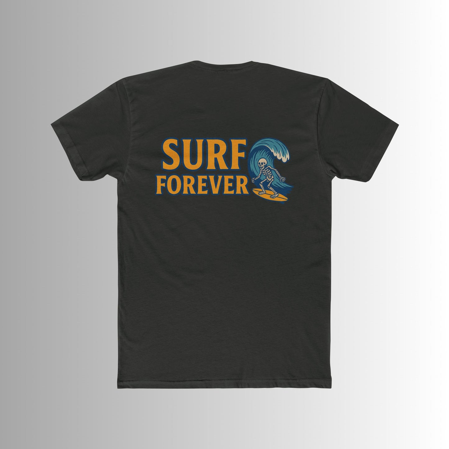 Surf Forever - Small Skeleton Summer Tee
