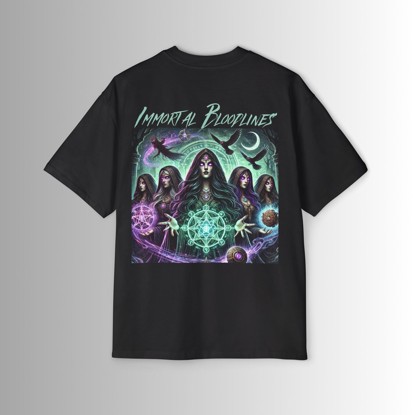 The Halloween Collection Oversized Boxy Tee - The Witches Covenant