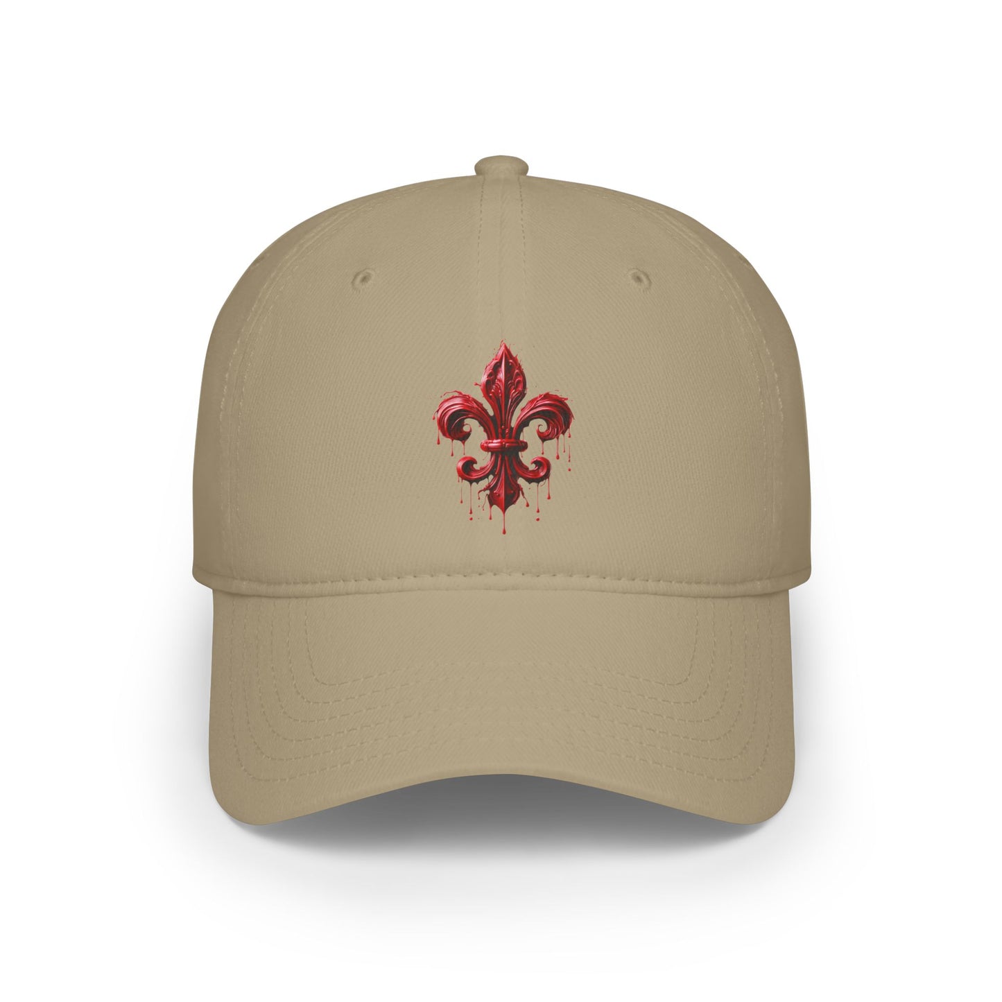 Low Profile Baseball Cap - Fleur De Lis