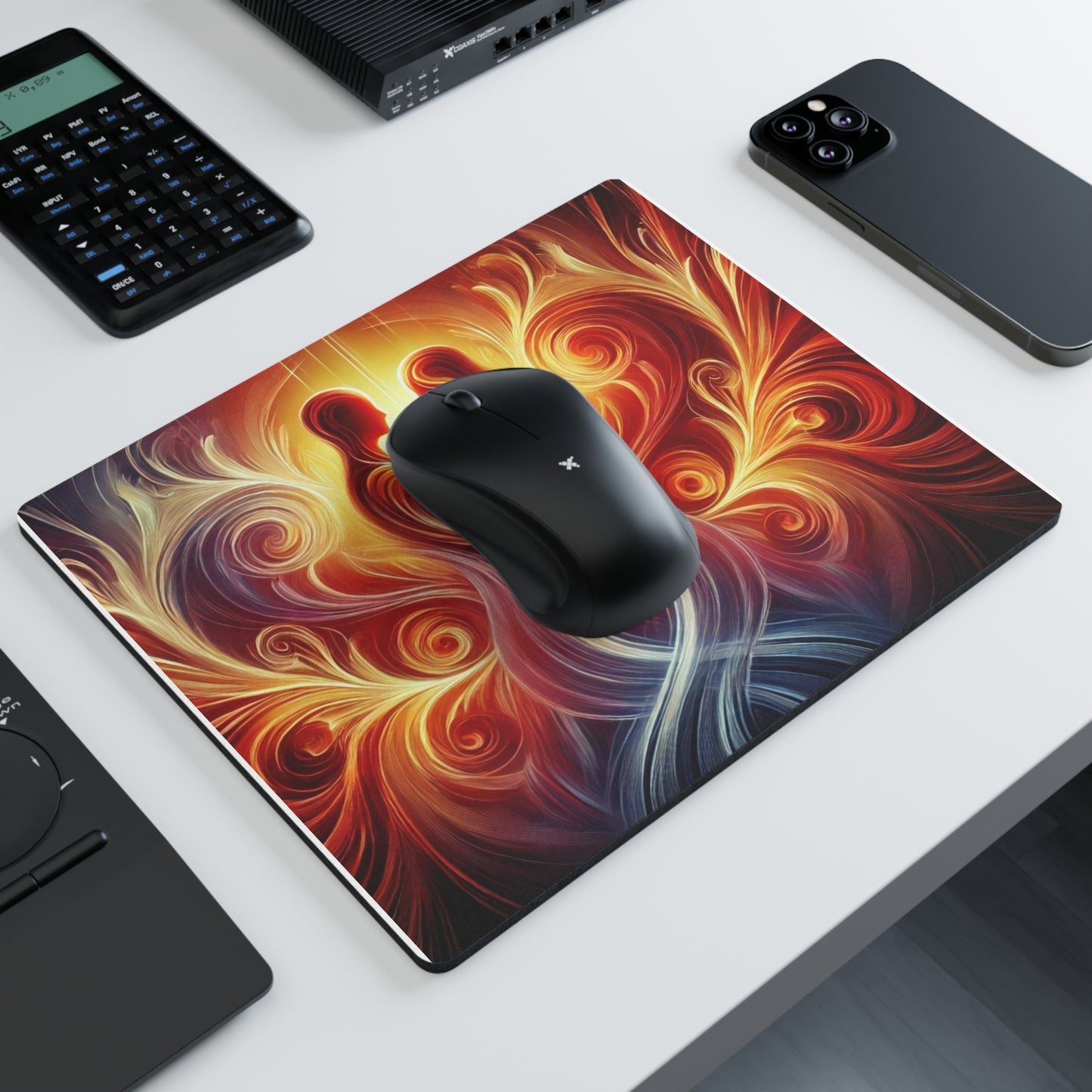 Eternal Flame Art Mouse Pad