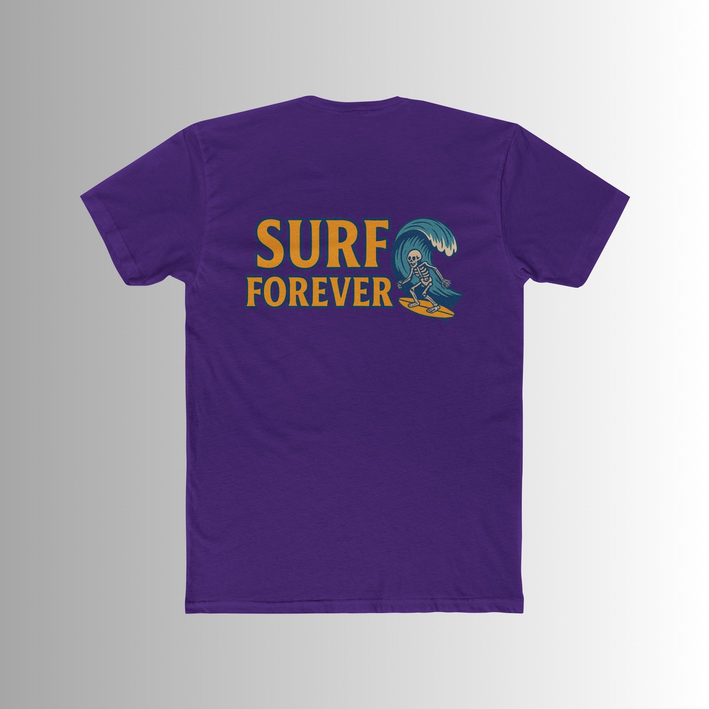 Surf Forever - Small Skeleton Summer Tee