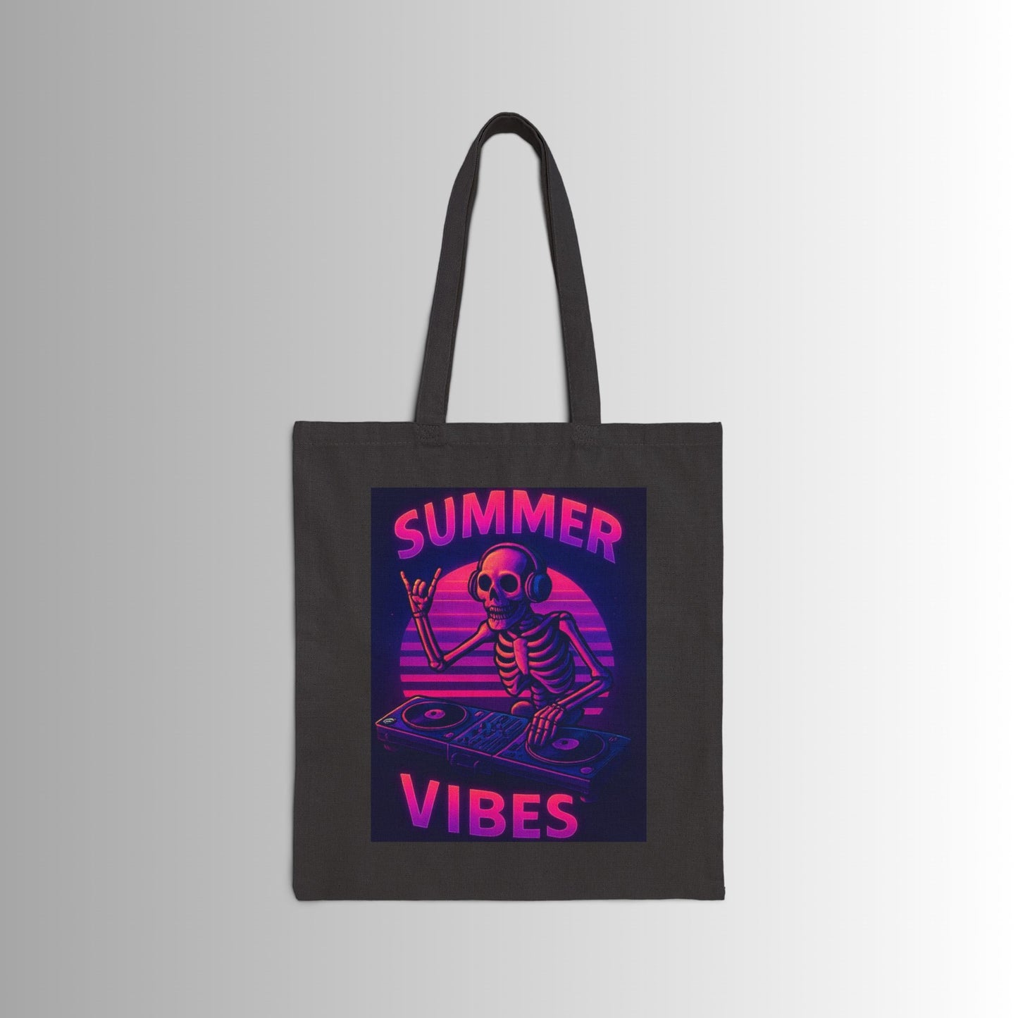 Surf-Inspired Cotton Canvas Tote Bag - Perfect for Beach Lovers, Eco-Friendly Shopping, Gifts for Surfers, Summer Adventures