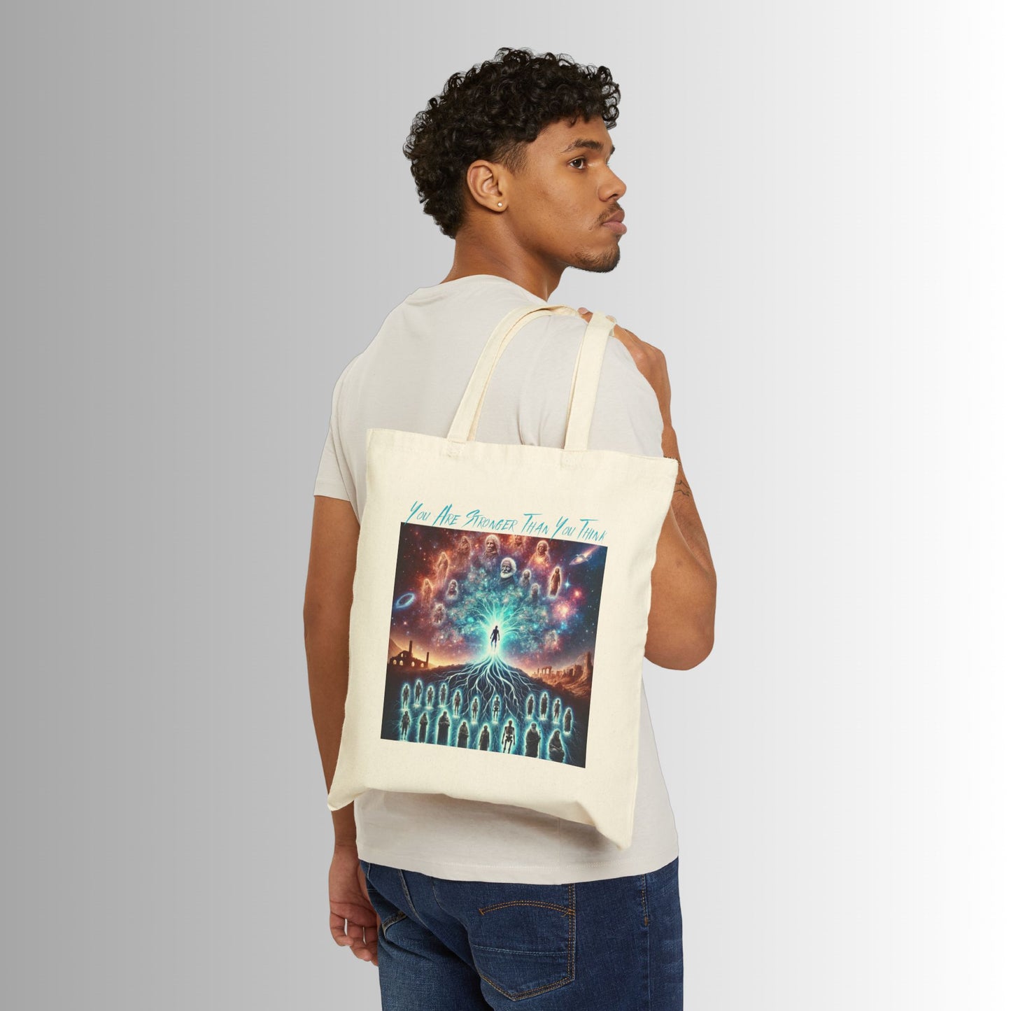 Immortal Bloodlines Legacy Collection: Wear the Power of Your Ancestry- Tote Bag - Stylish Canvas Shopper for Art Lovers (GCC)