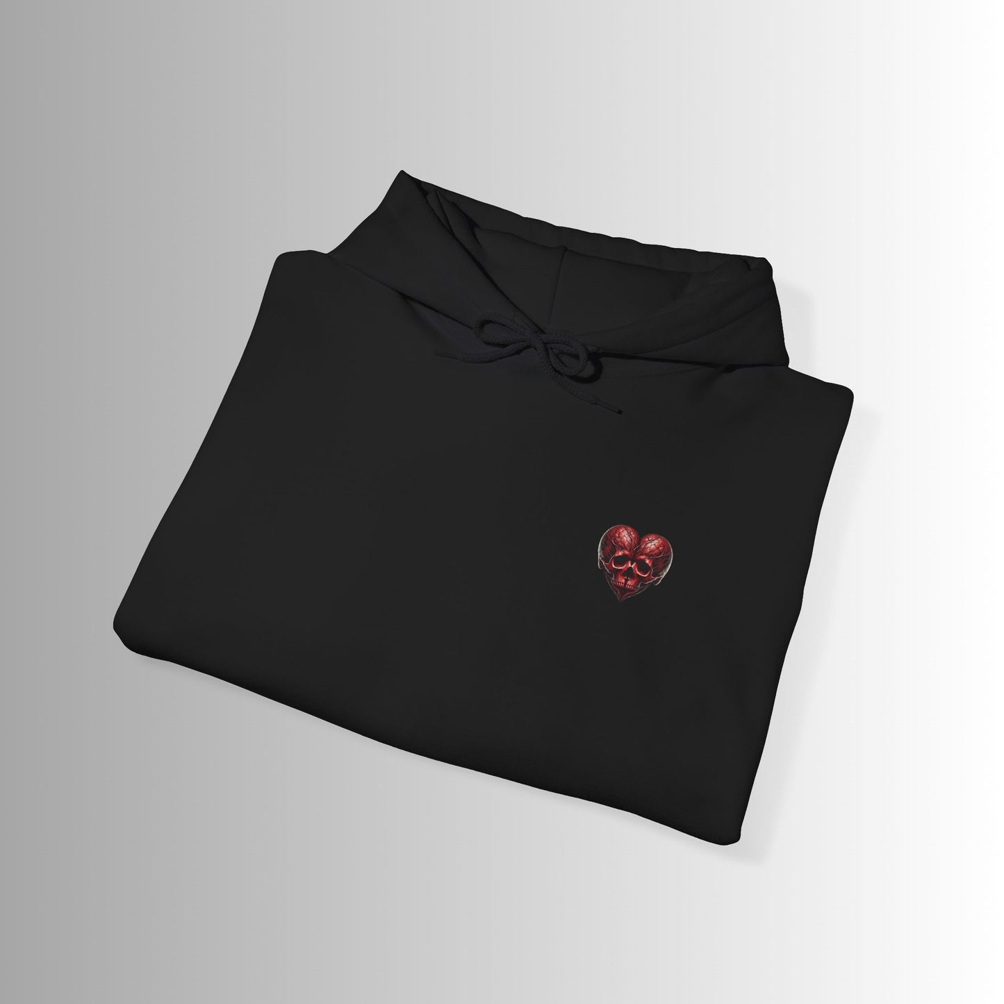 Fate & Love Unisex Hooded Sweatshirt - Heart Design