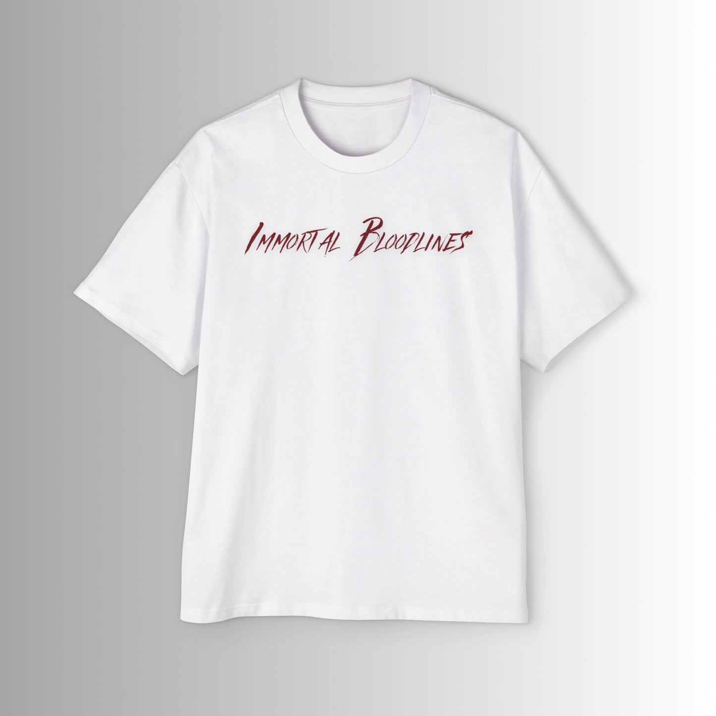Oversized Tee - Immortal Bloodlines - Fleur de Lis Large Graphic Shirt (GCC)